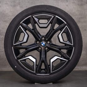 OEM BMW iX winter wheels 22 inch i20 rims styling 1020 5A02658