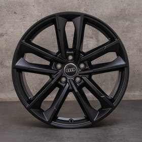 OEM Audi A5 S5 rims 19 inch 8W B9 F5 8W0601025DC black matt