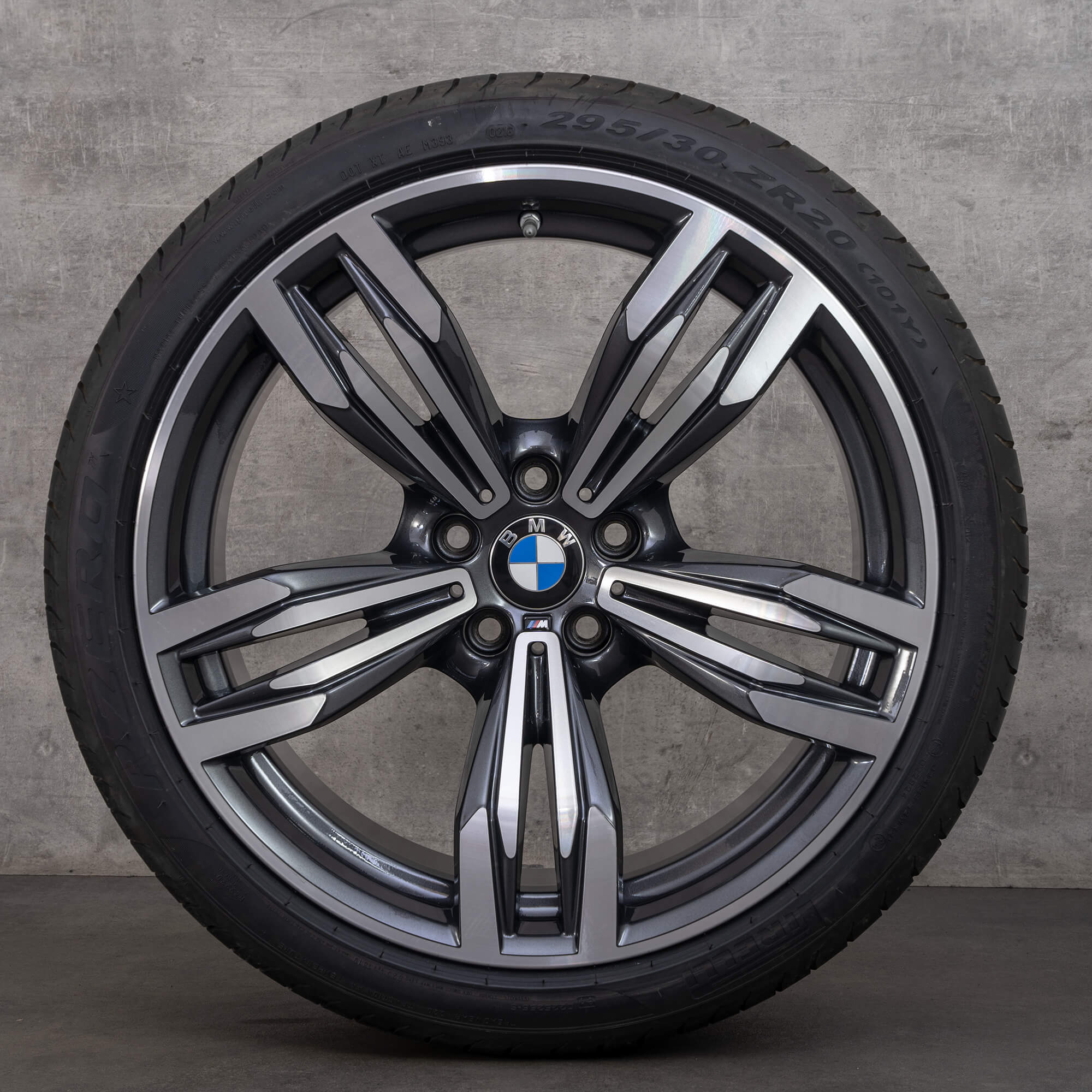 BMW M6 F12 F13 ruedas de verano 20 pulgadas neumáticos llantas estilo M 433