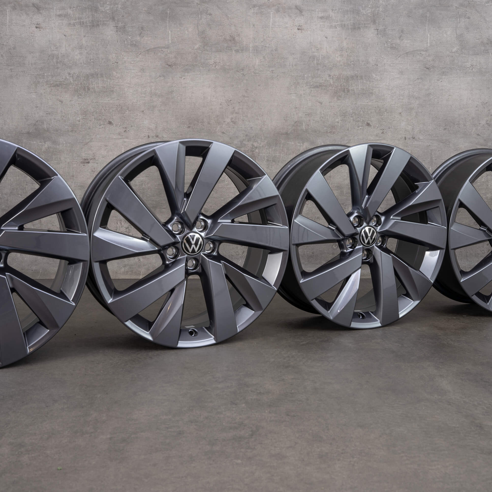 OEM VW T-Cross rims 18 inch C1 2G Funchal 2GM601025L adamantium