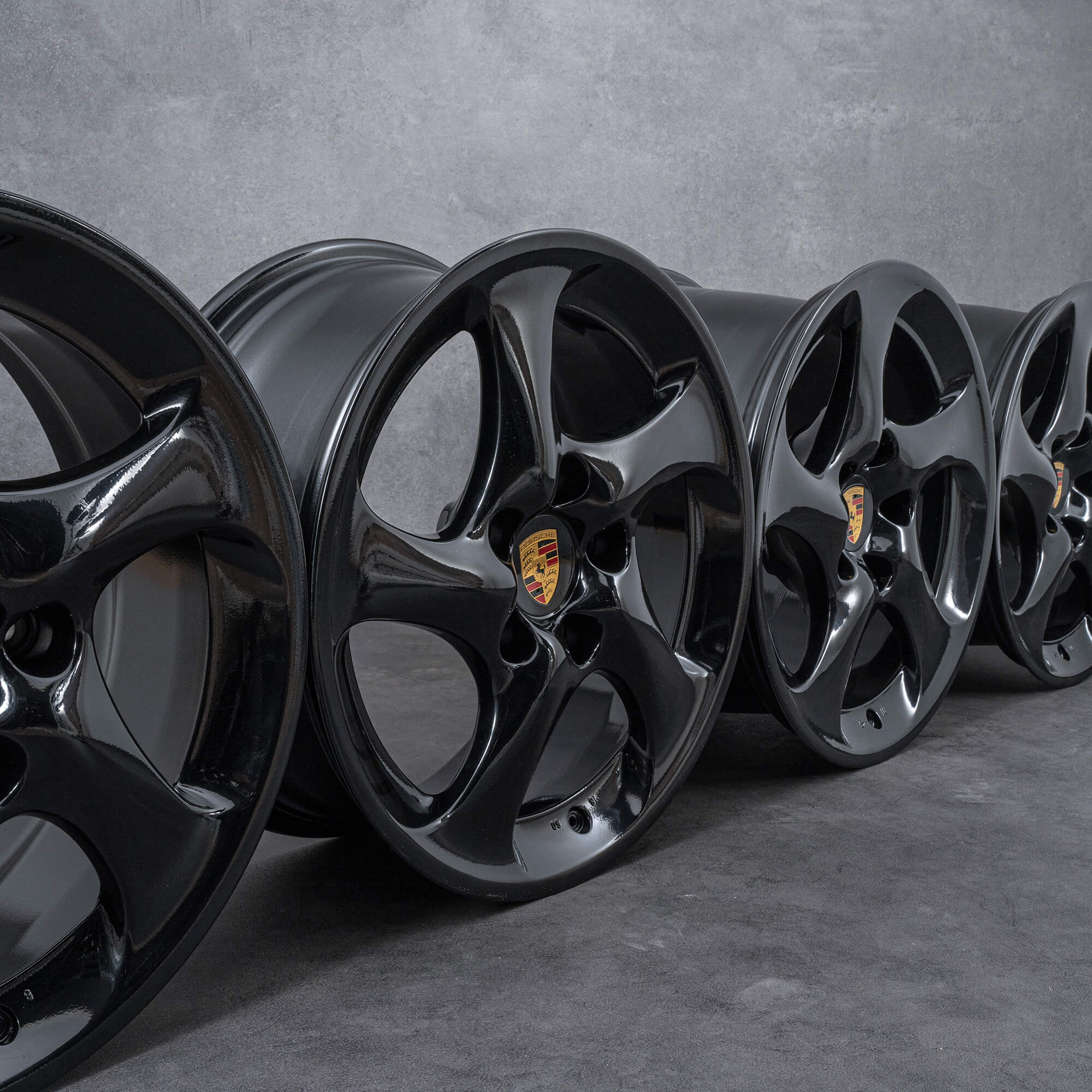 Llantas originales Porsche de 18 pulgadas 996 C4 Turbo 99636213601 99636214203