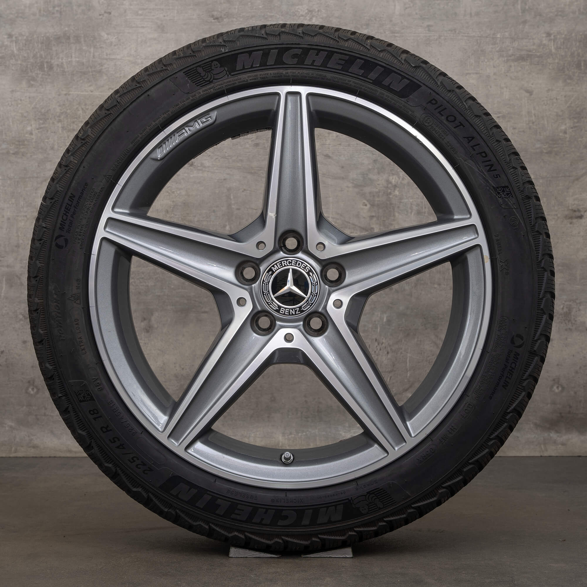 OEM AMG Mercedes Benz C-Class 18 inch W205 S205 C205 A205 rims 
