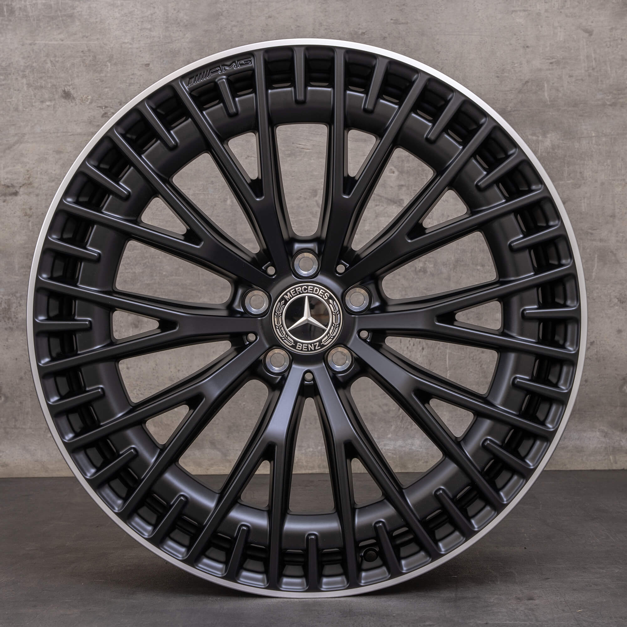 Oryginalne felgi Mercedes Benz EQS 53 AMG 21 cali V297 4Matic+ A2974012900 czarny mat Polerowane NOWOŚĆ