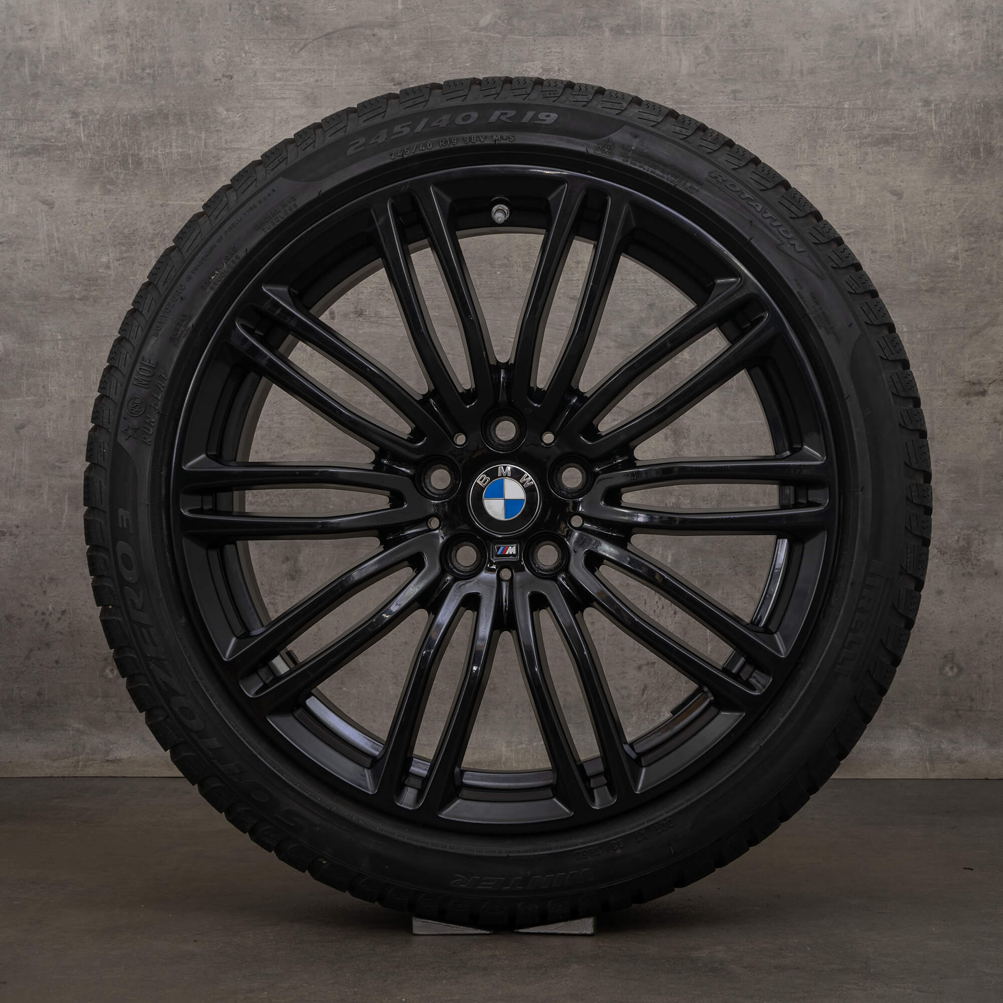 OEM BMW 5 Series Winter Wheels 19 Inch G30 G31 Rims Styling 664 M