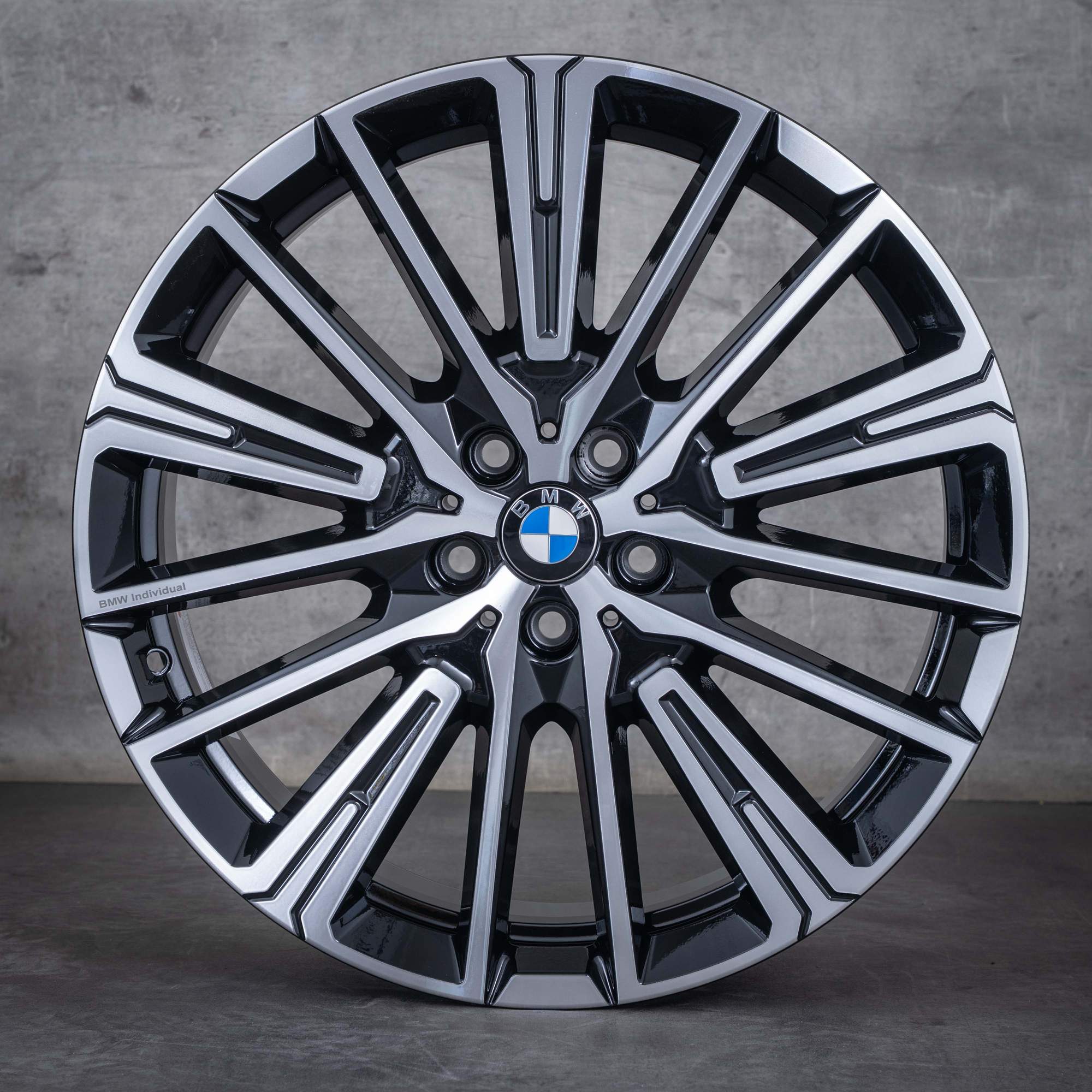 Oryginał BMW X1 iX1 X2 iX2 koła 20 cali U11 U10 letnie stylizowane 869 6898042 czarne polerowane NOWOŚĆ