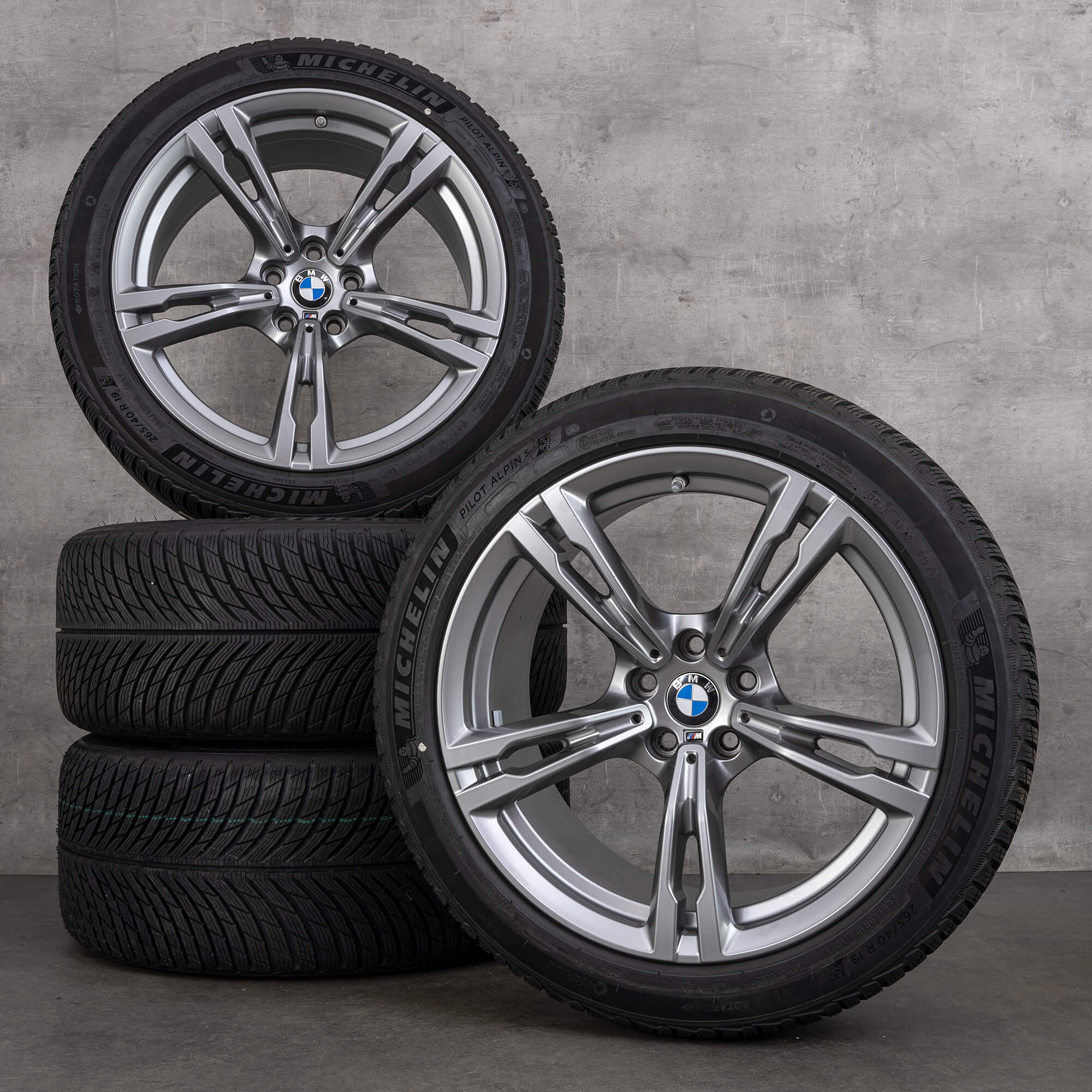 Jantes BMW 19 pouces M5 F90 roues hiver pneus jantes alloy style M705 5 mm