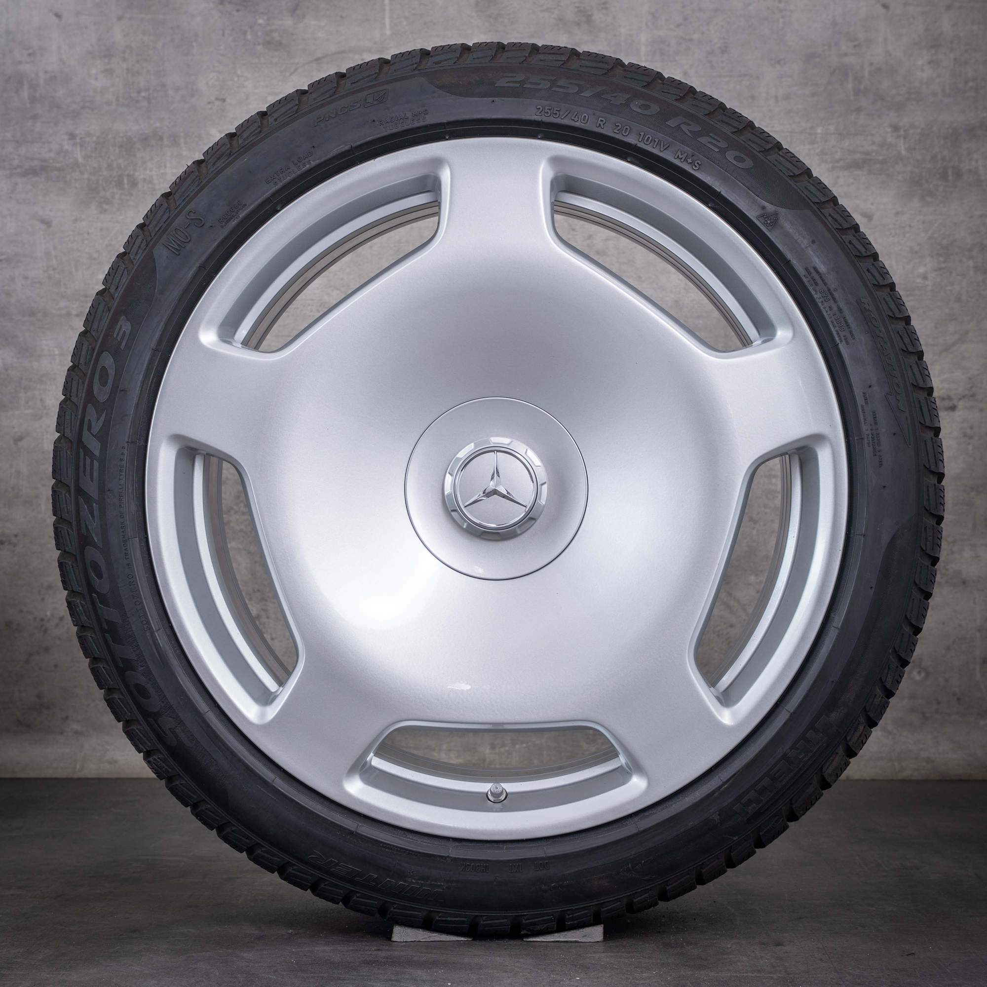 Originální zimní kola Maybach třídy S 20 palců W223 V223 X223 disky A2234014200 stříbrné