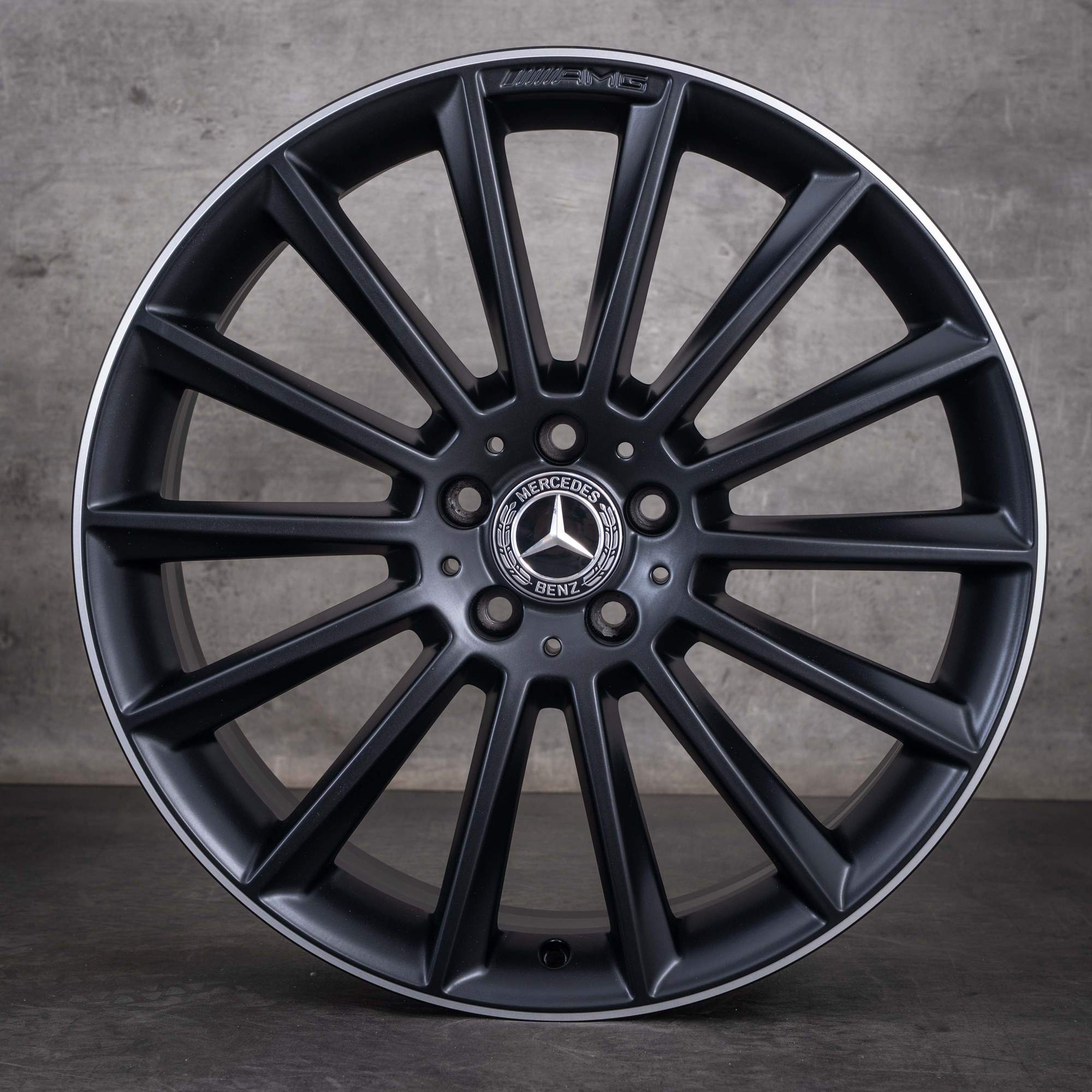 Original Mercedes Benz E-Klasse AMG Felgen 20 Zoll W213 S213 C238 A238 A2134012200 A2134012300 schwarz matt glanzgedreht NEU
