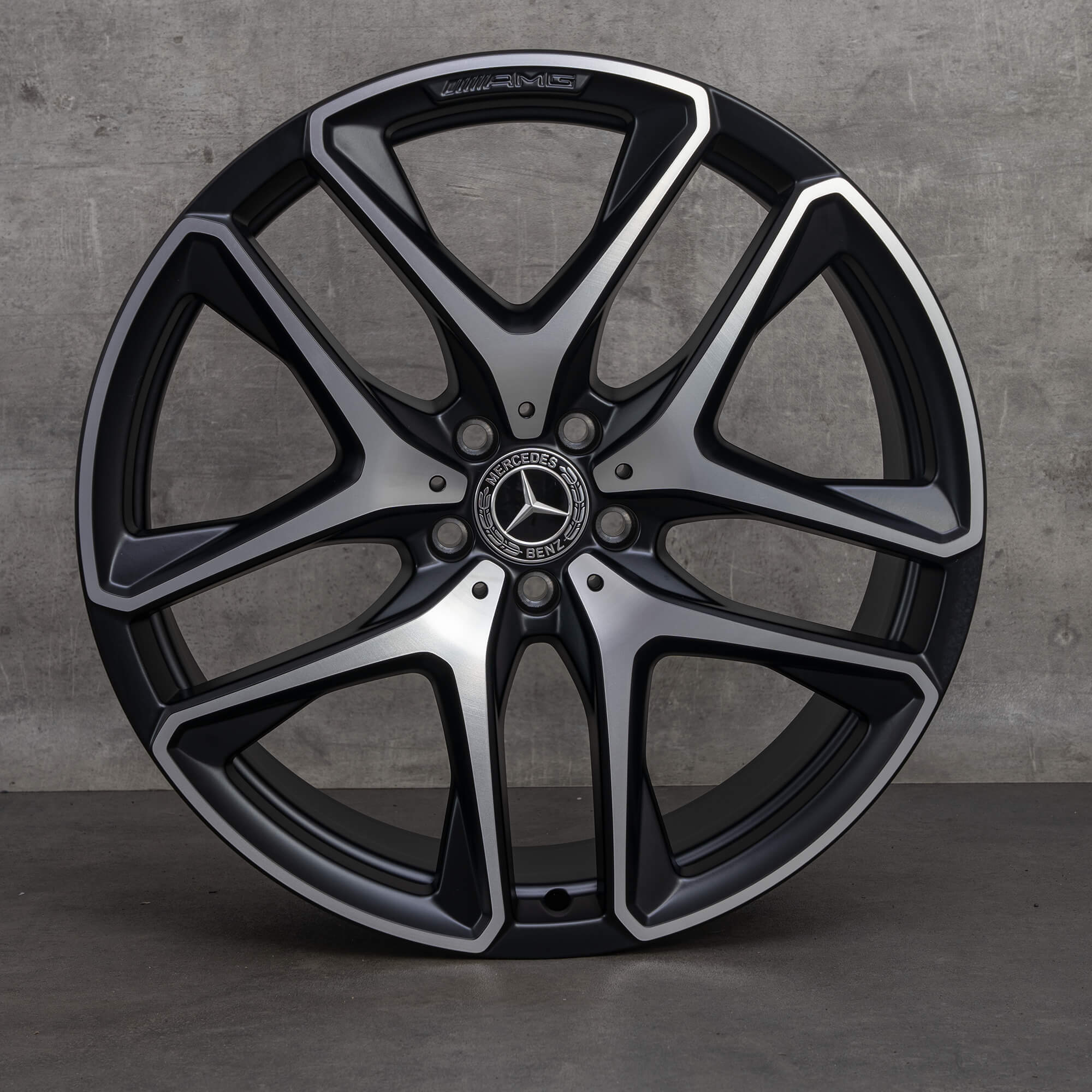 Mercedes AMG 21 inch rims GLE 53 SUV V167 A1674014200 A1674014300 black NEW