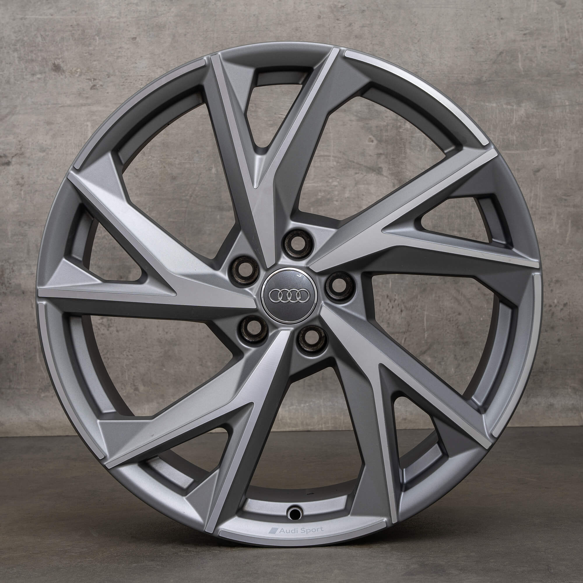 Llantas Audi R8 4S de 20 pulgadas 4S0601025BT 4S0601025CB titanio pulido mate