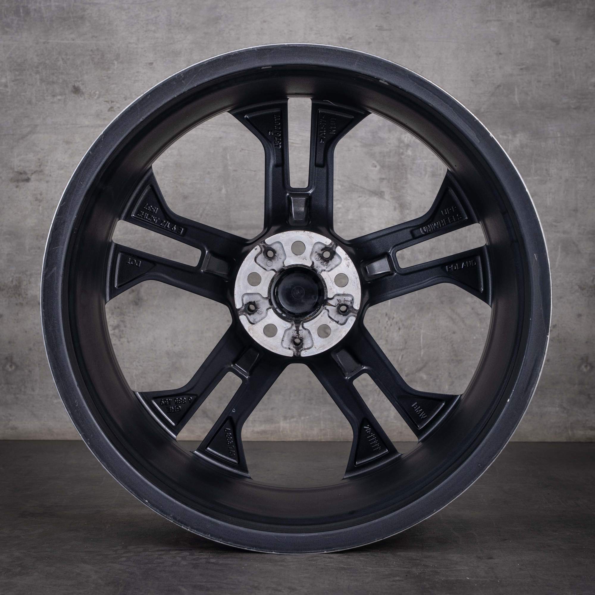 Jantă originală BMW X5 X6 de 21 de inci G05 G06 Styling 744 6885459 orbit grey diamantate