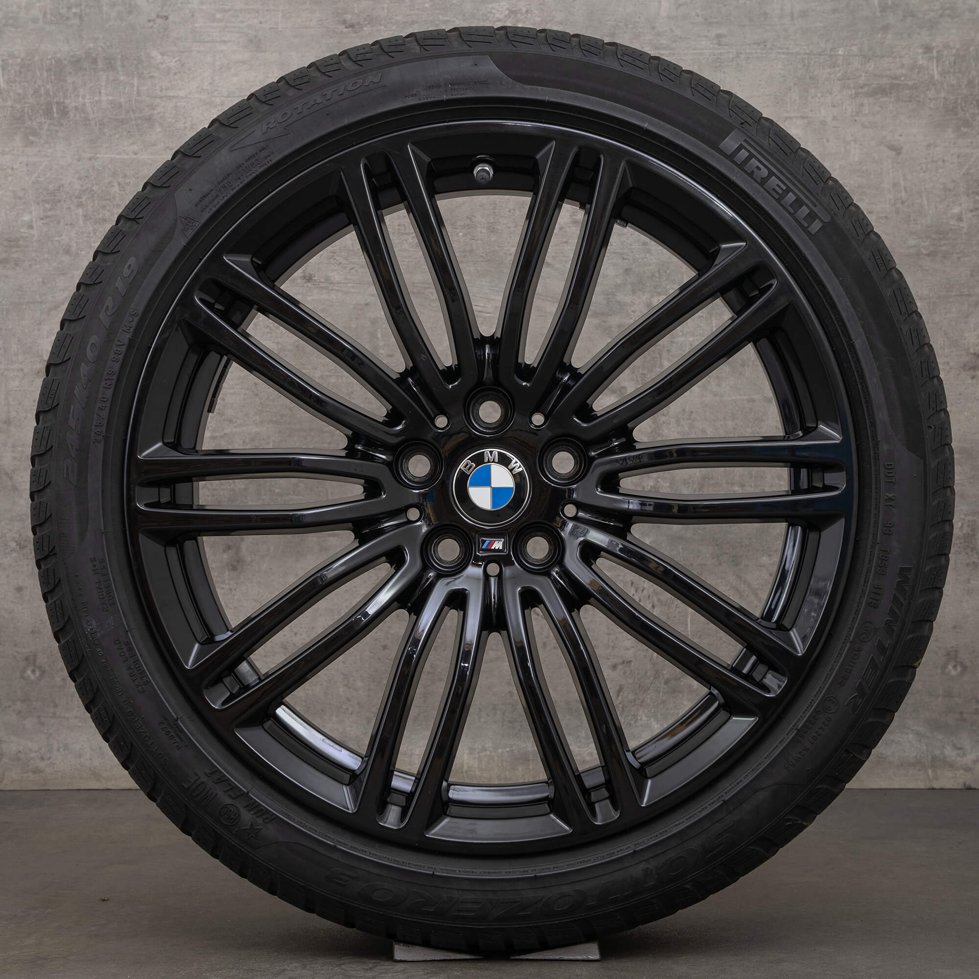 BMW 5er G30 G31 G38 Winterräder 19 Zoll Felgen Winterreifen Styling 664 M