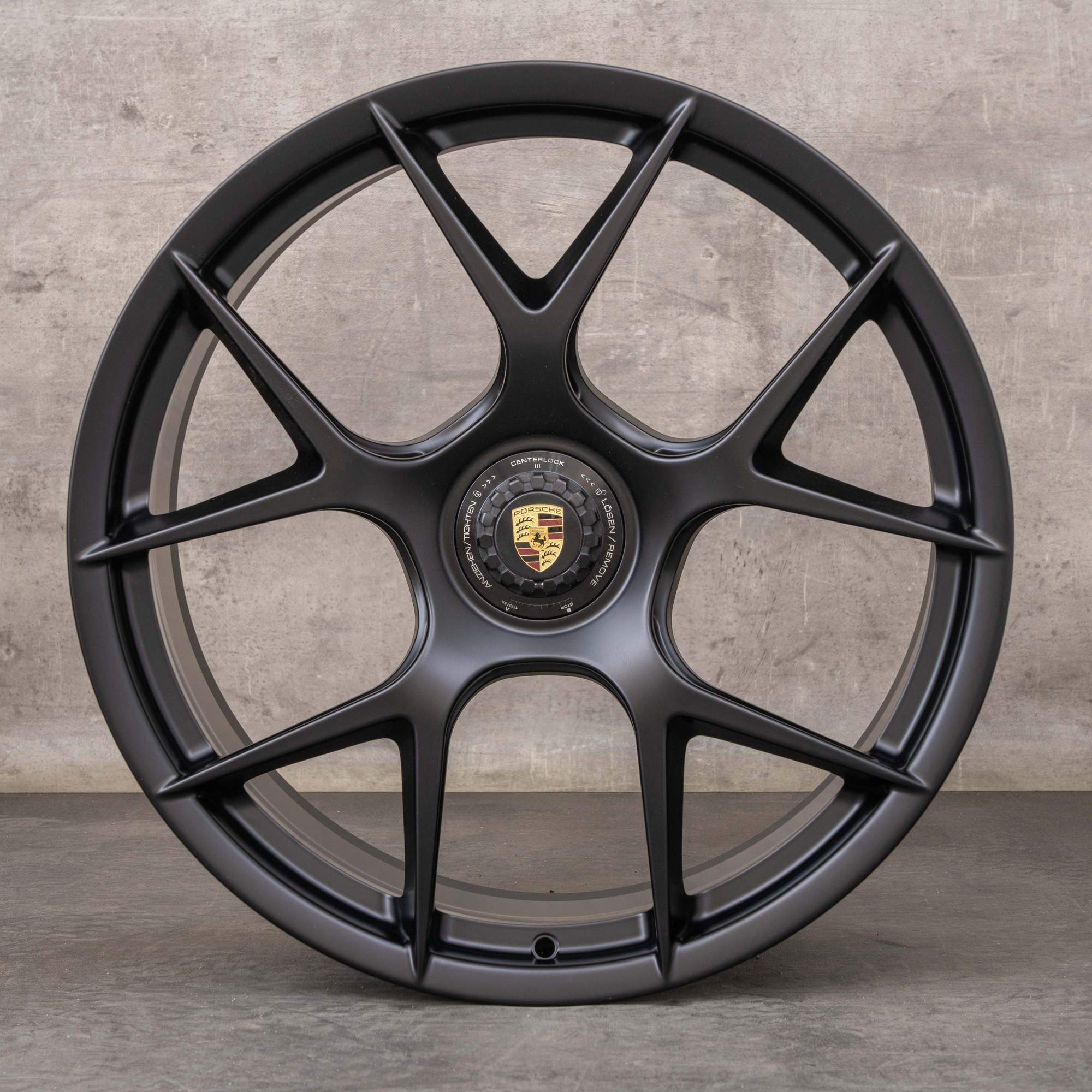 Alkuperäiset Porsche 992 I II GT3 magnesiumvanteet 20 21 tuumaa 9GT601025BG 9GT601025BF musta matta UUTUUS