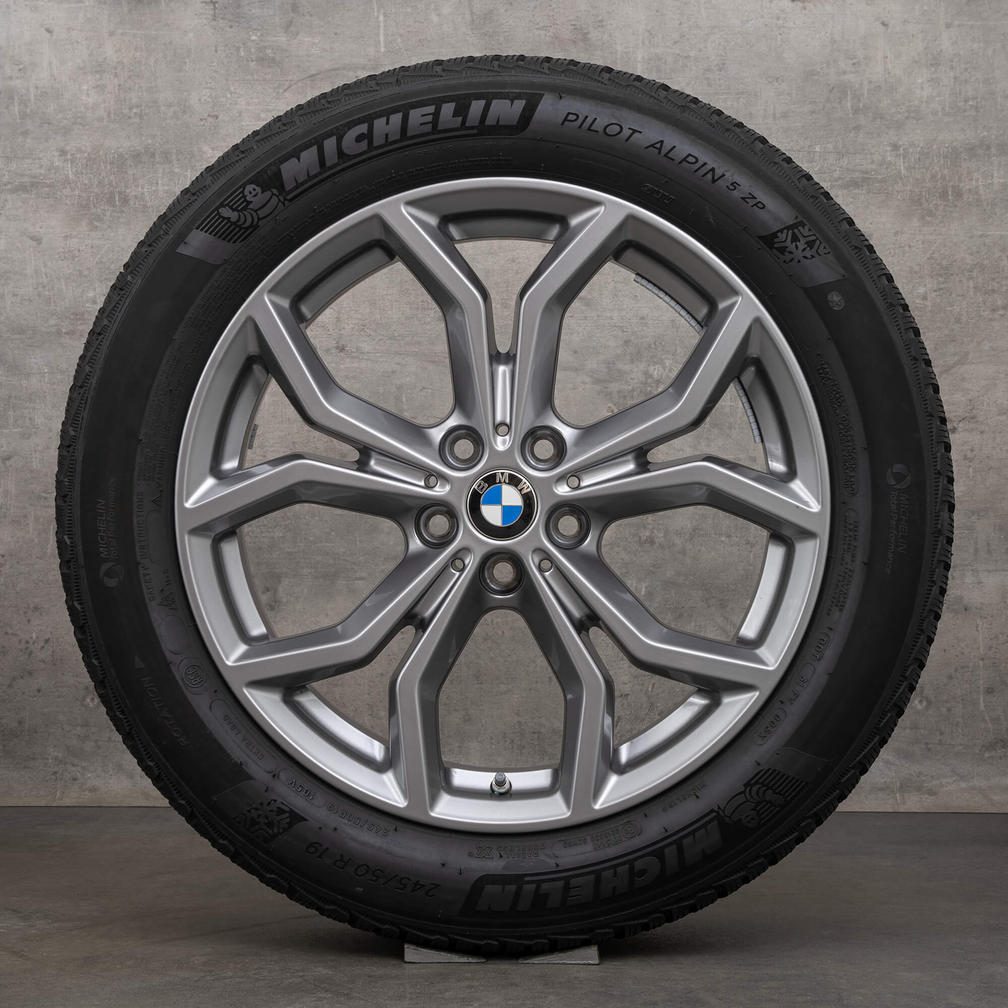 BMW X3 G01 X04 G02 OEM winter wheels tires 19 inch rims 6877328