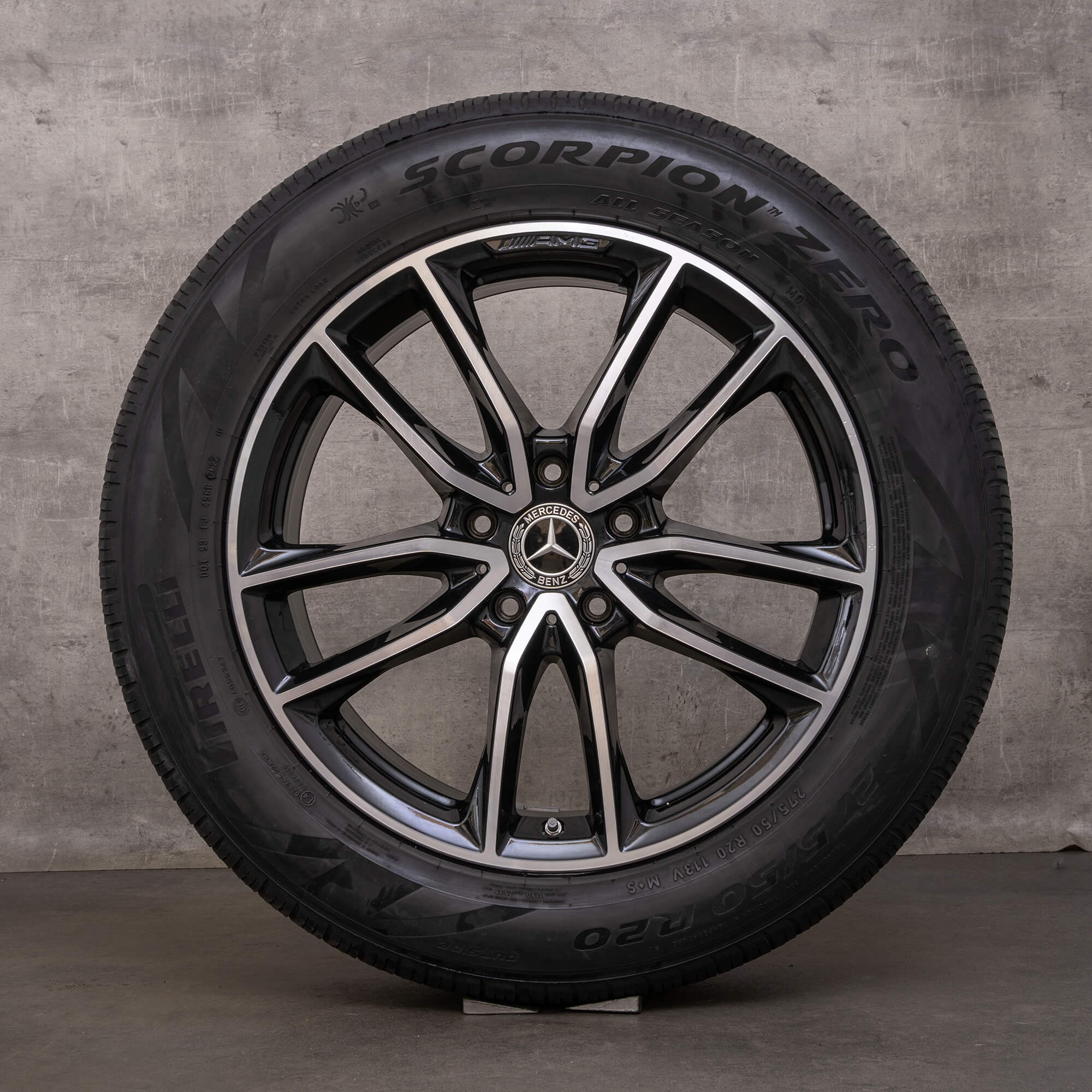 Originele Mercedes Benz G-Klasse G350d G400d G500 AMG wielen 20 inch W463A zomerwielen A4634013900 zwart gepolijst