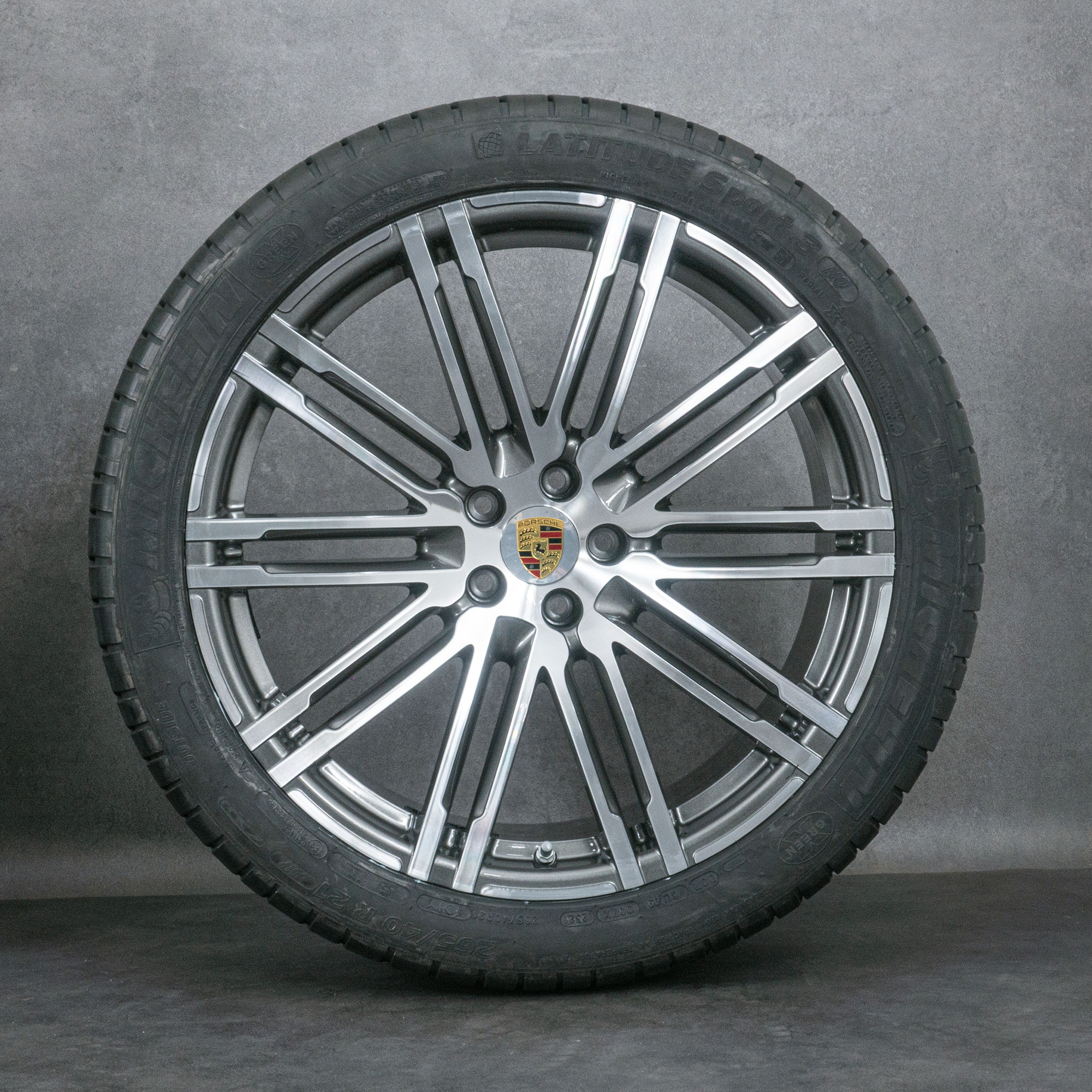 Original Porsche 21 pulgadas llantas Macan I GTS Turbo III ruedas de verano OC6