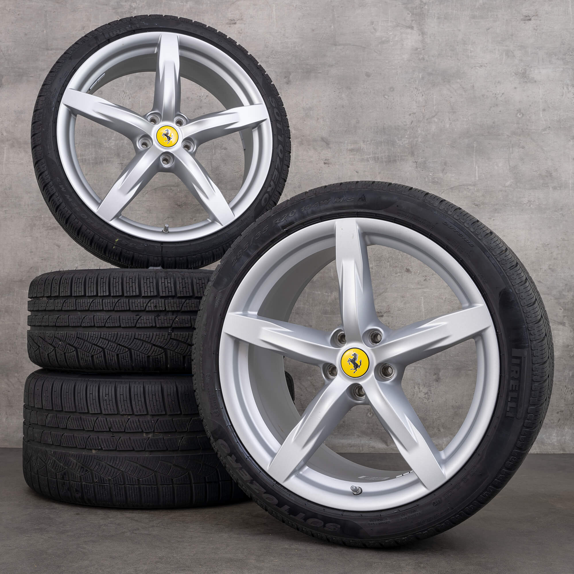 Ferrari 20 polegadas jantes GTC4 Lusso pneus de inverno rodas 311037 311038