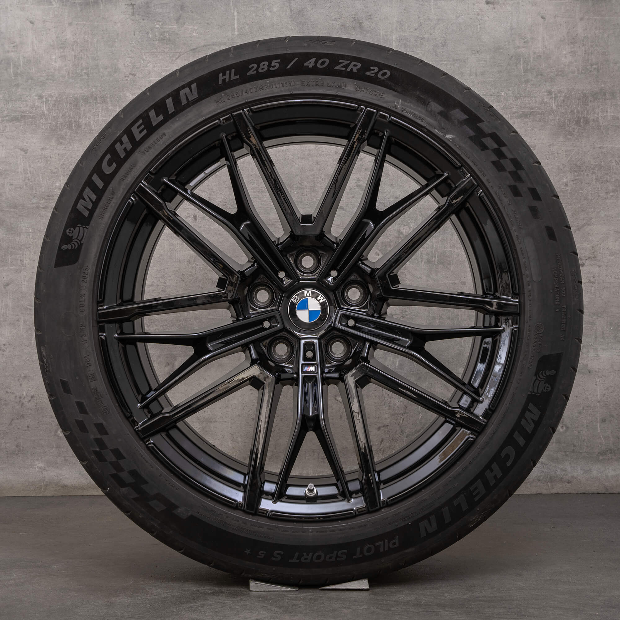 Original BMW M5 Felgen 20 21 Zoll G90 G91 G99 Sommerräder 951 M 7884272 7884273 schwarz