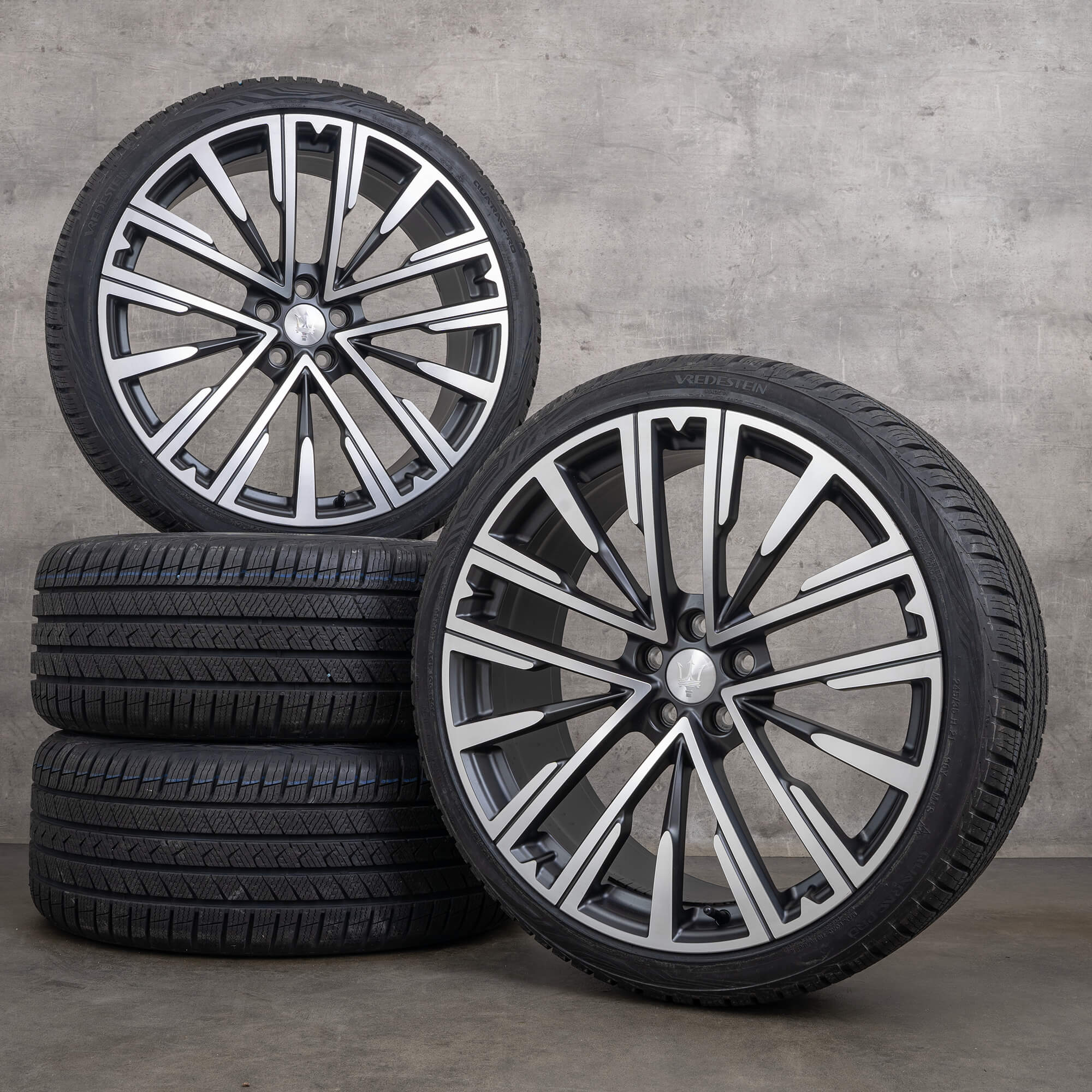 Roues hiver Maserati Grecale Jantes 21 pouces Pneus Pegaso 670171186 Neuf