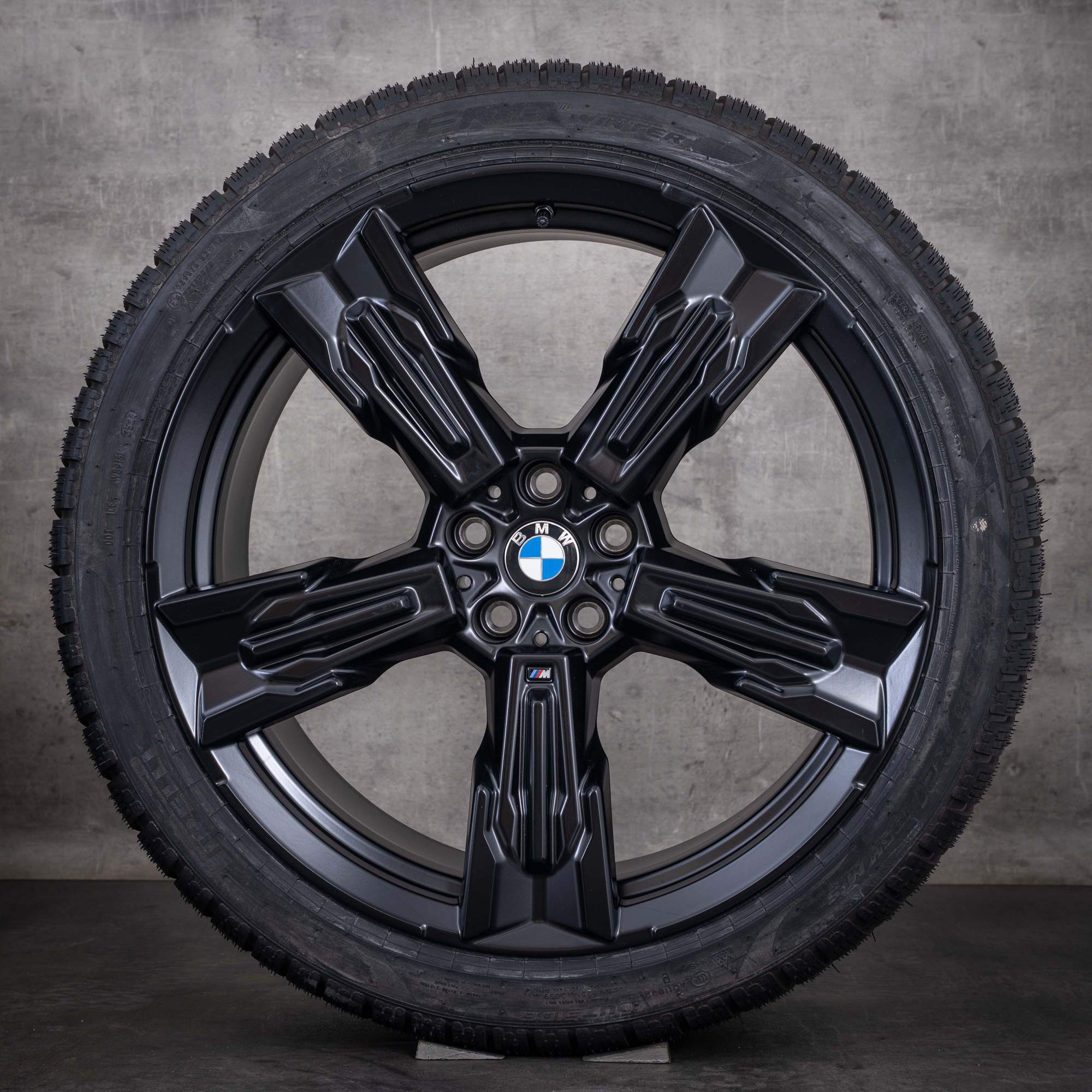 Alkuperäiset BMW 7-sarjan i7 X3 talvirenkaat 20 tuumaa G70 G45 vanteet Styling 1037 M 5A90F90 5A90F91 mattamusta UUDET