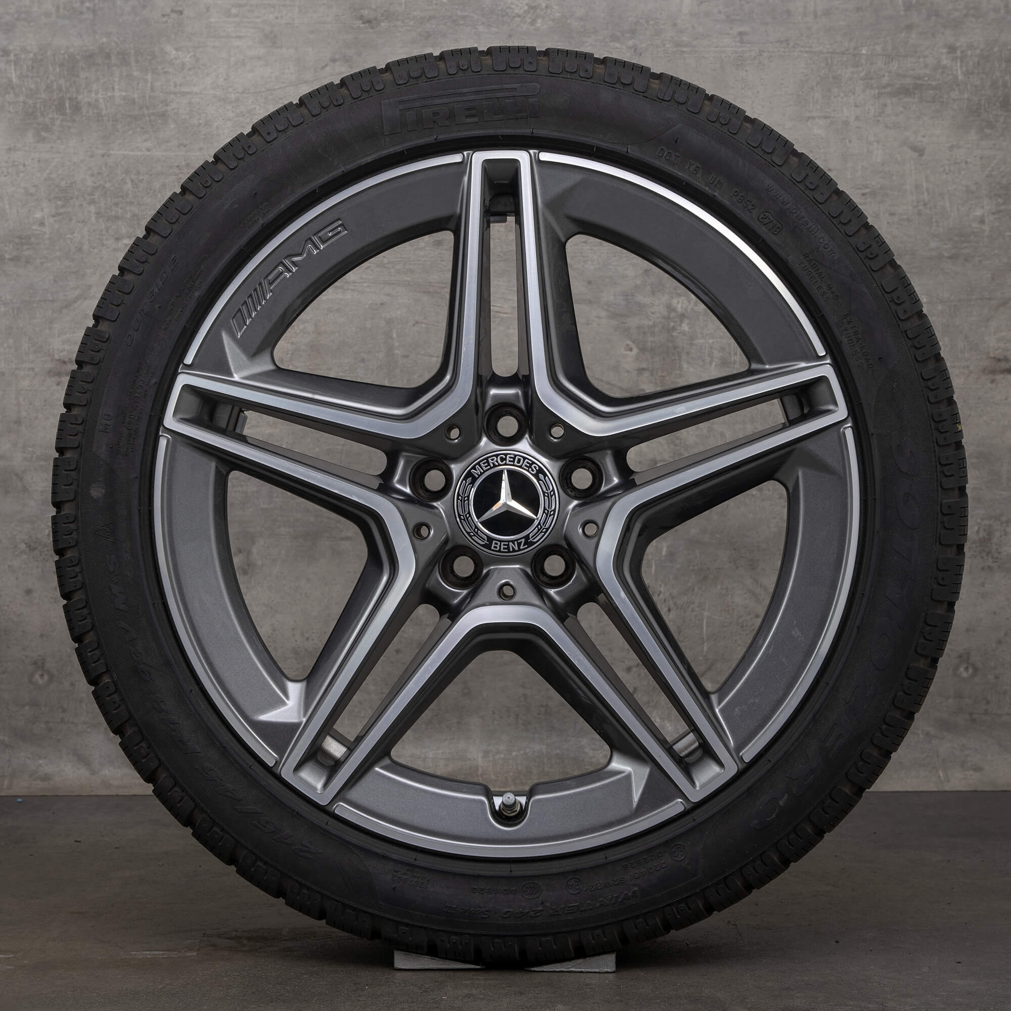 Cerchi Mercedes AMG 18 pollici Classe A A35 W177 ruote OEM invernali