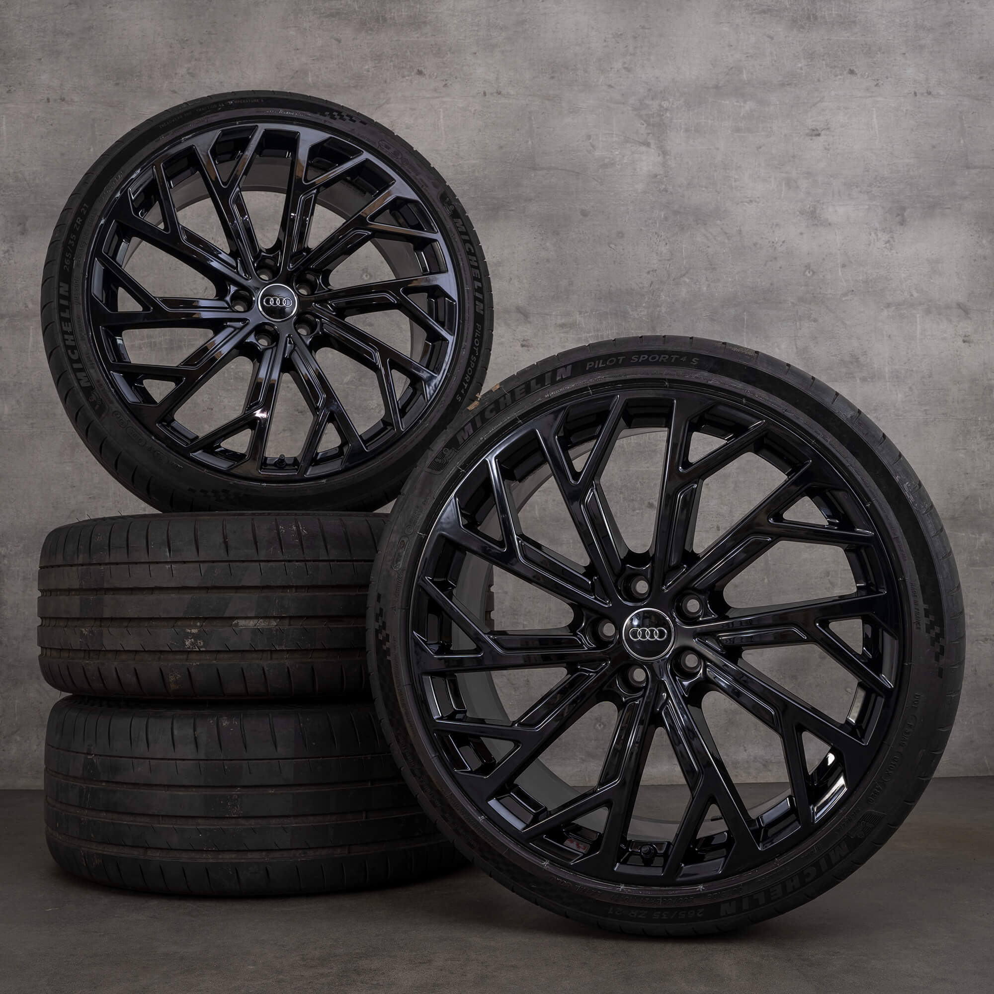 Audi Sport A8 S8 4N rims 21 inch summer tires wheels 4N0601025AF