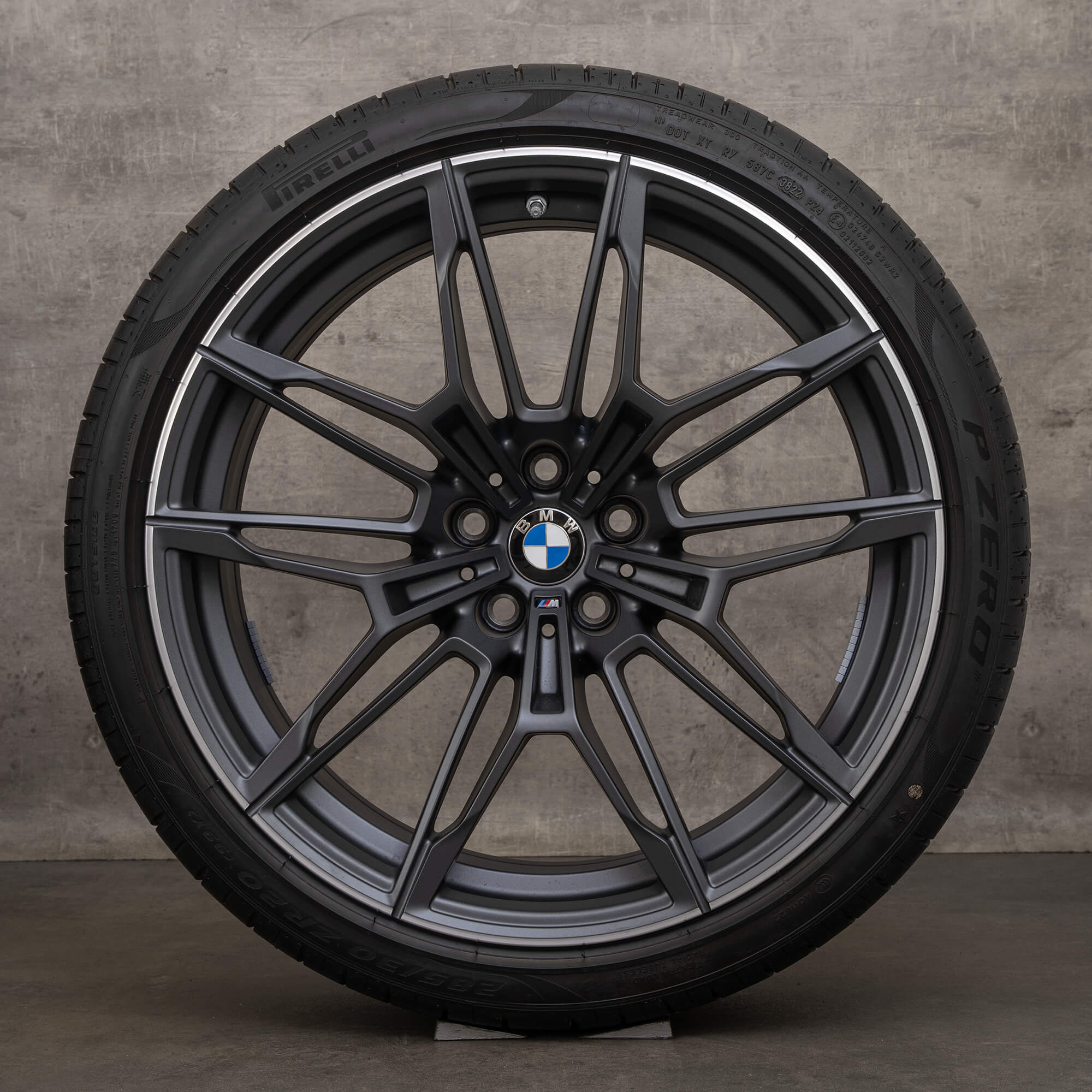 Original BMW M2 G87 M3 G80 G81 M4 G82 G83 19 20 Zoll Sommerreifen 825 M Felgen