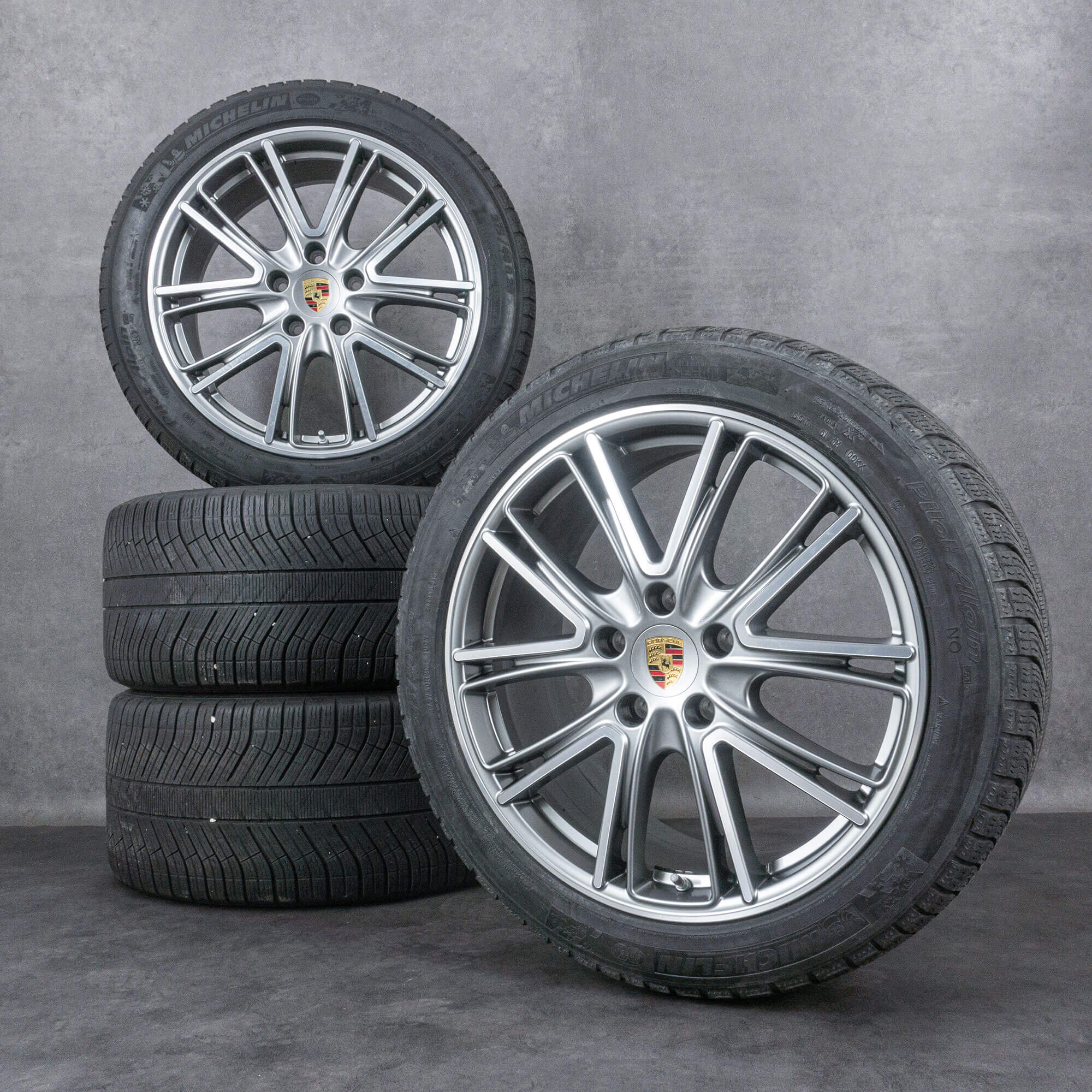 Original Porsche Panamera 971 II jantes 20 pouces pneus d'hiver