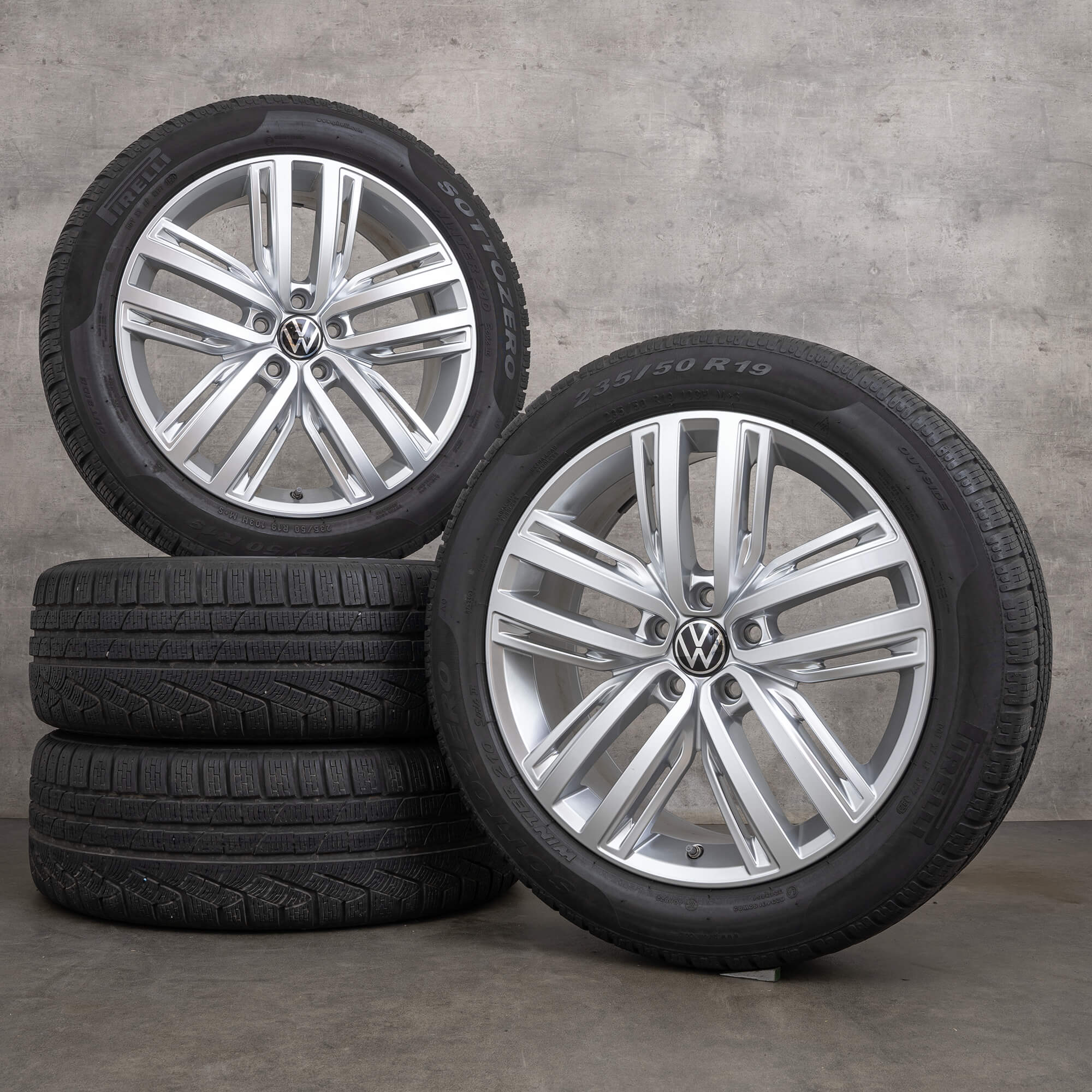 VW Tiguan II & Allspace 5NA vinterhjul vinterdekk 19-tommers felger 5NA601025F