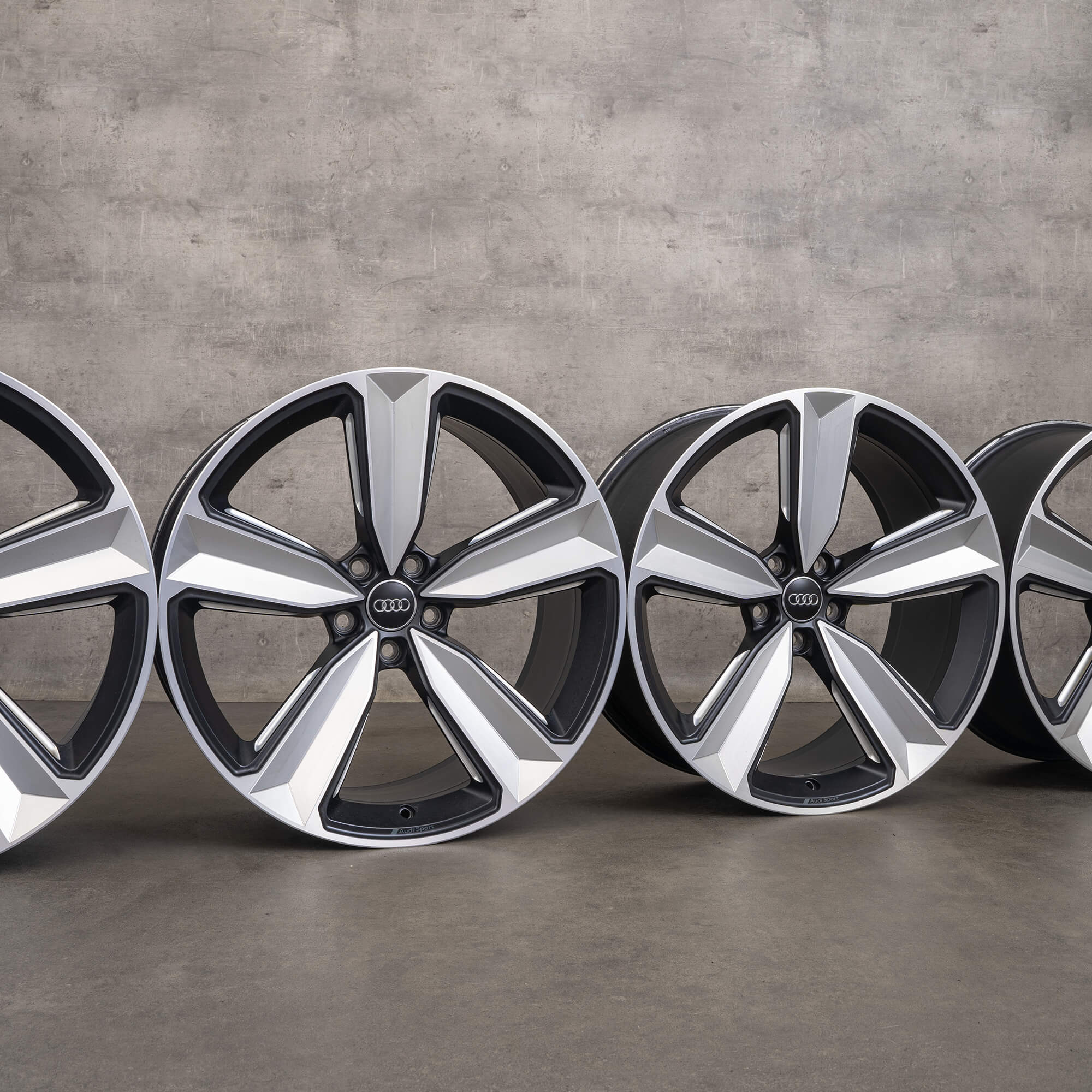 OEM Audi RS4 B9 8W RS5 F5 20 inch rims 8W0601025CS aluminum Peak