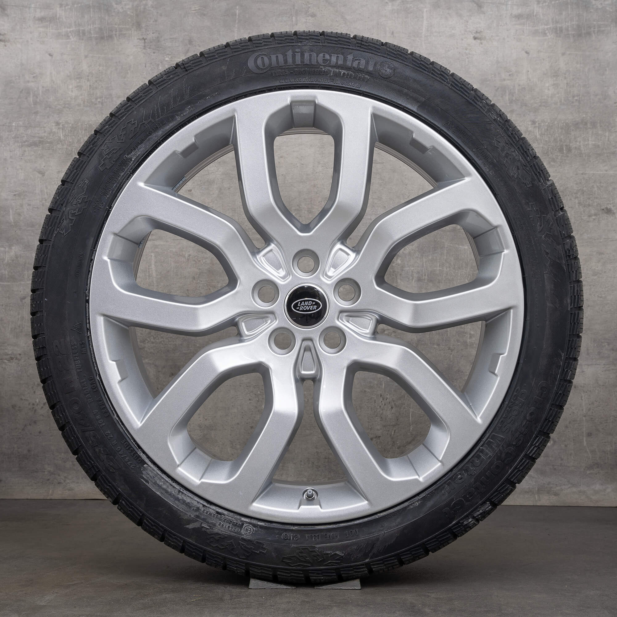 Land Range Rover Sport vinterhjul 22 tums fälgar vinterdäck stil 6