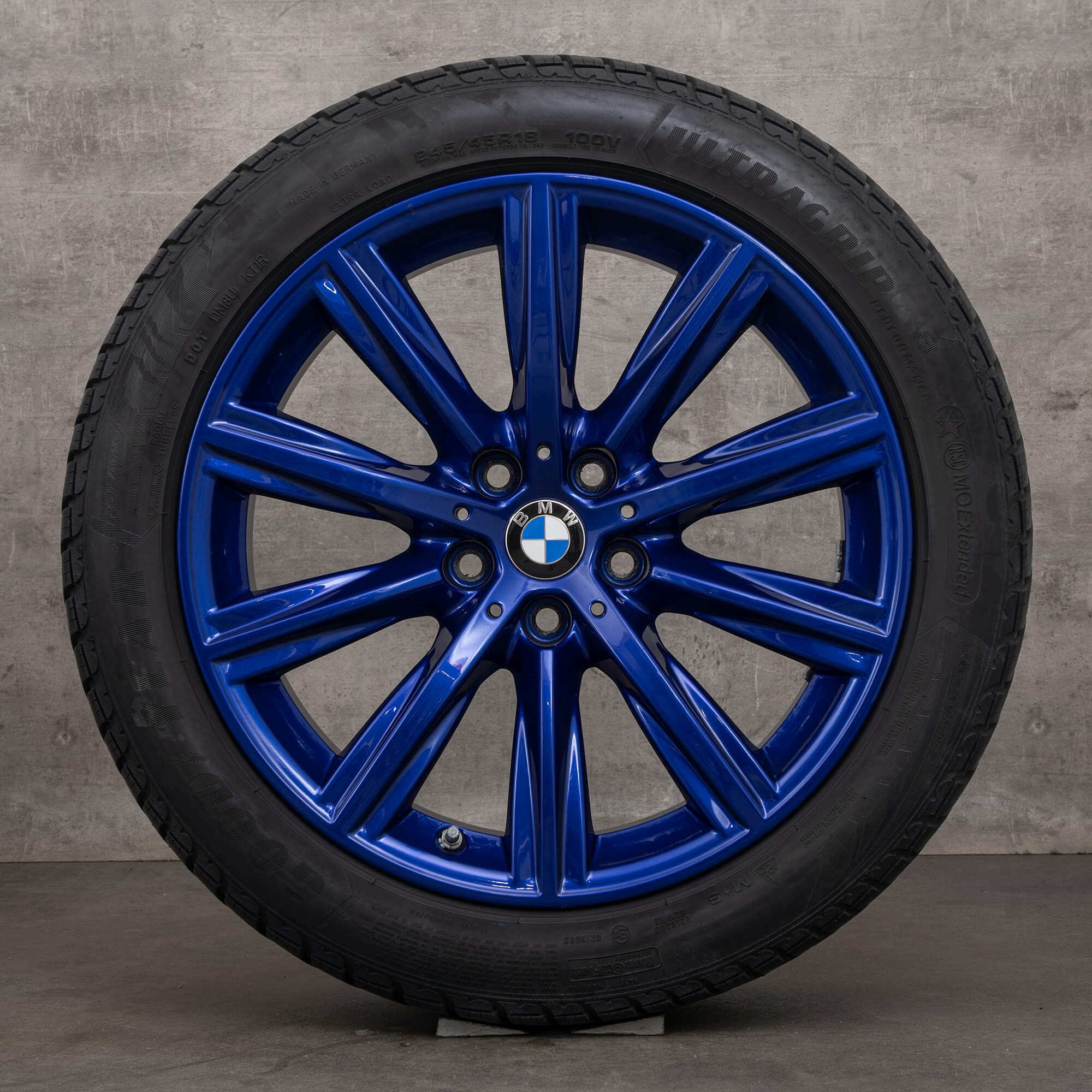 BMW 5 Series G30 G31 winter wheels 18 inch rims tires styling 684 ...