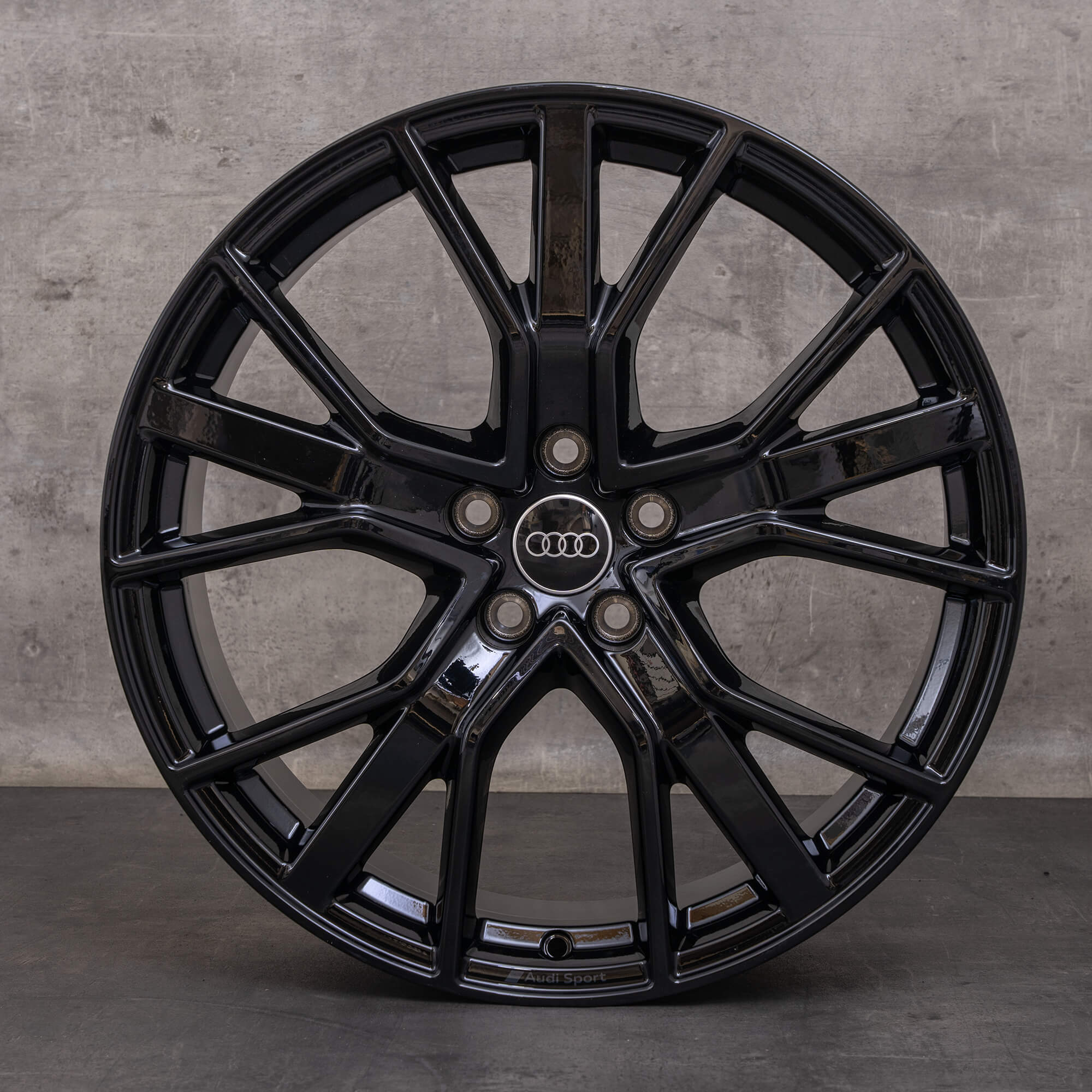 Jantes d'origine Audi Q3 RSQ3 20 pouces F3 83A601025BD noir brillant NEUF