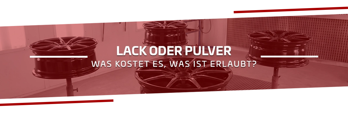 Felgen lackieren oder pulverbeschichten: Kosten, Unterschiede und was erlaubt ist