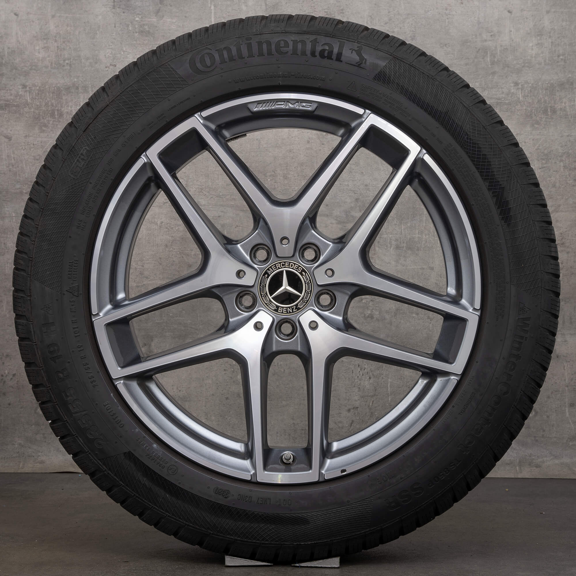 Cerchi invernali AMG Mercedes Benz GLC C253 X253 da 19 pollici Pneumatici