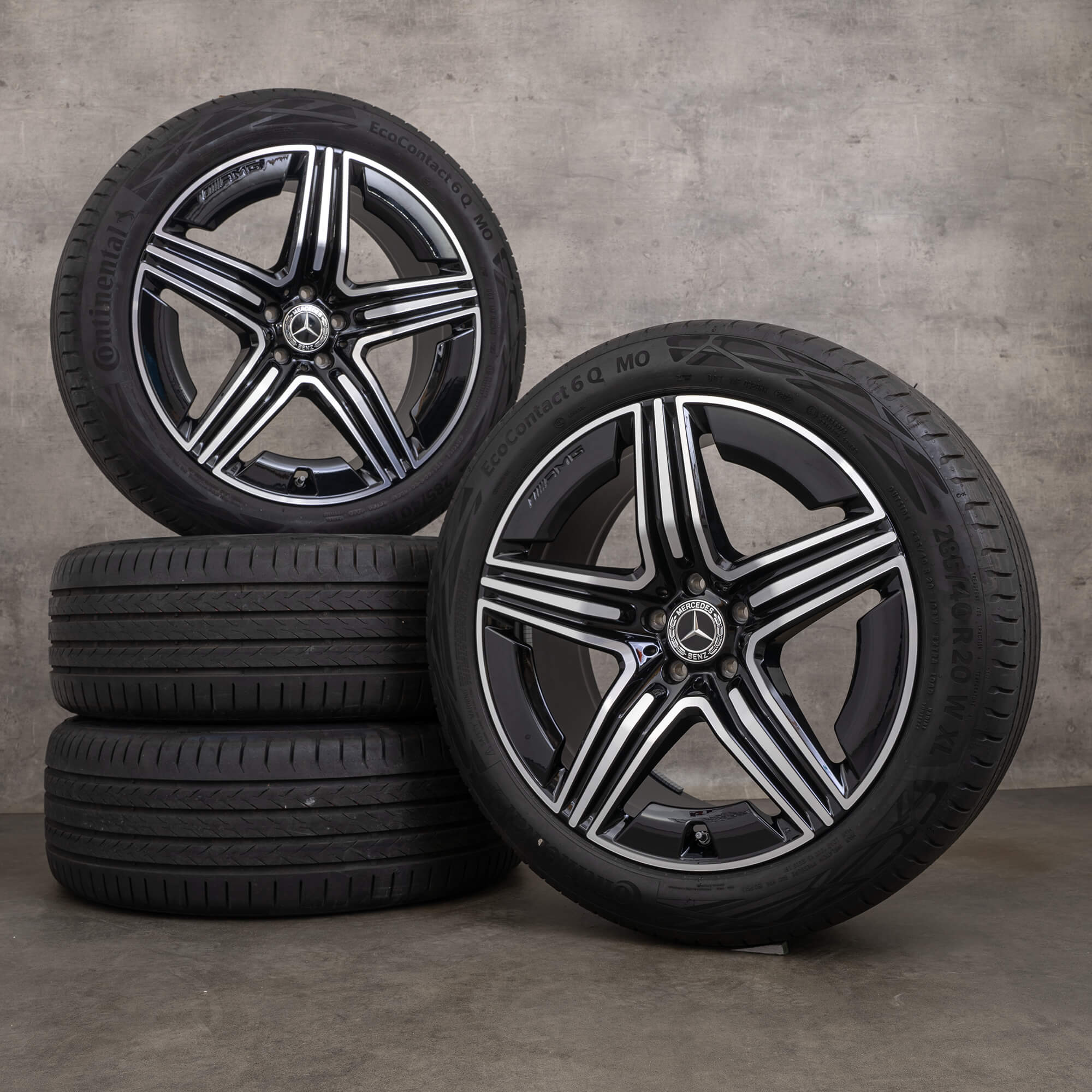 AMG Mercedes Benz GLC X254 20 inch rims summer tires wheels aluminum