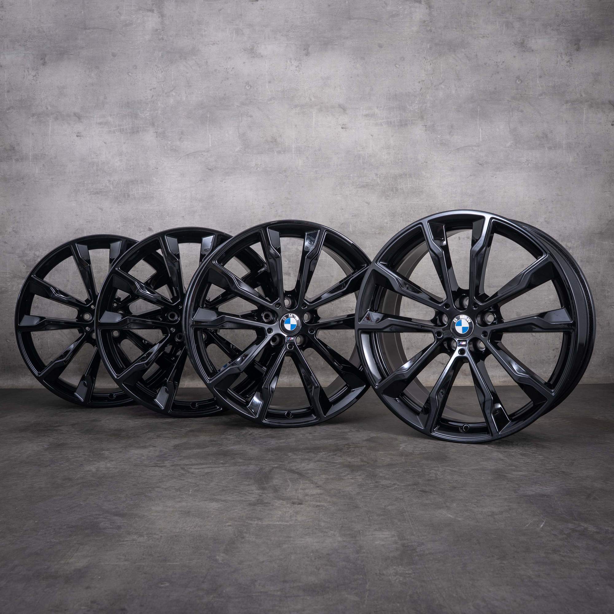 Originele BMW X3 X4 velgen 20 inch G01 G02 Styling 699 M 8010268 8010269 jet black