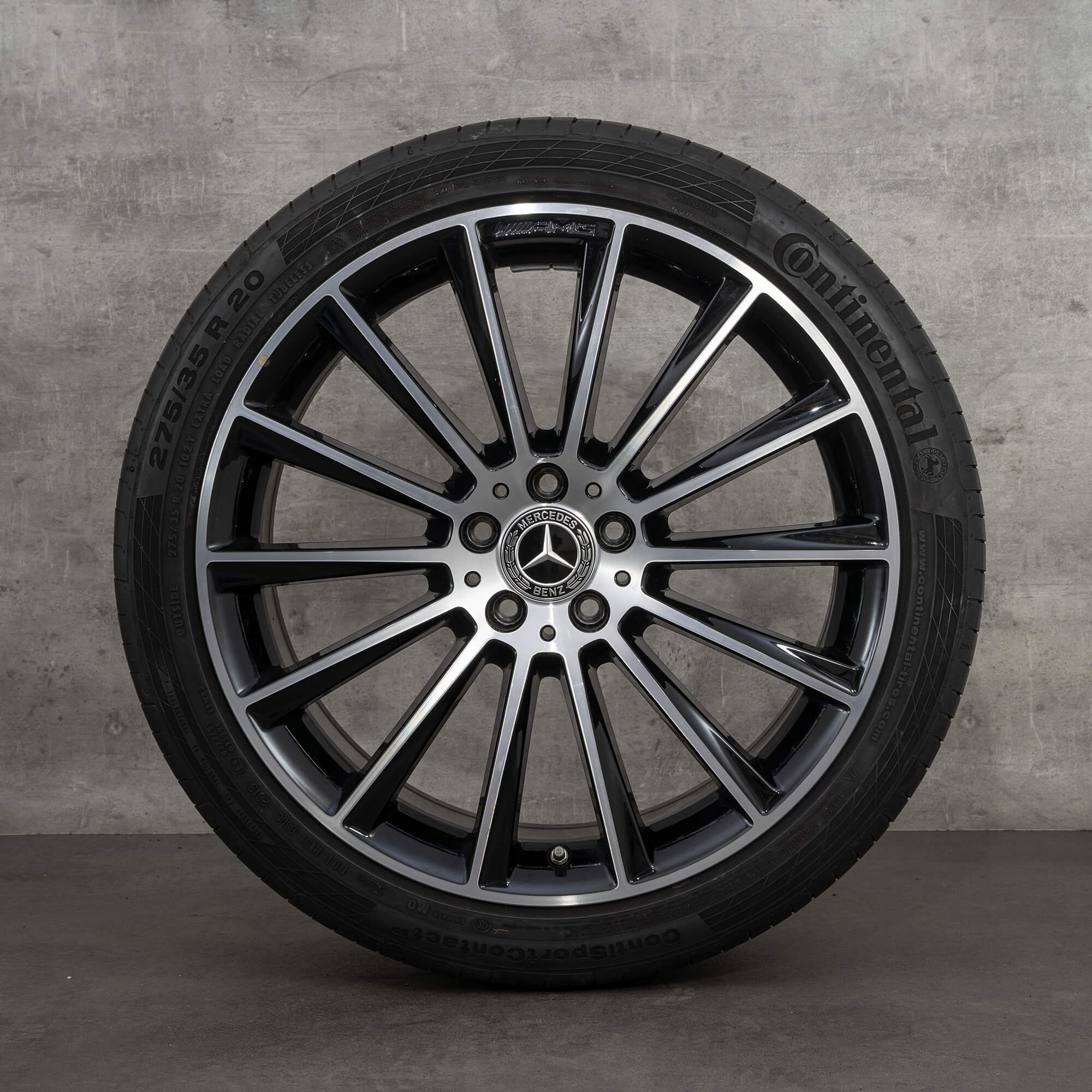 Mercedes 20 inch AMG rims S-Class W222 C217 A217 summer wheels summer tires