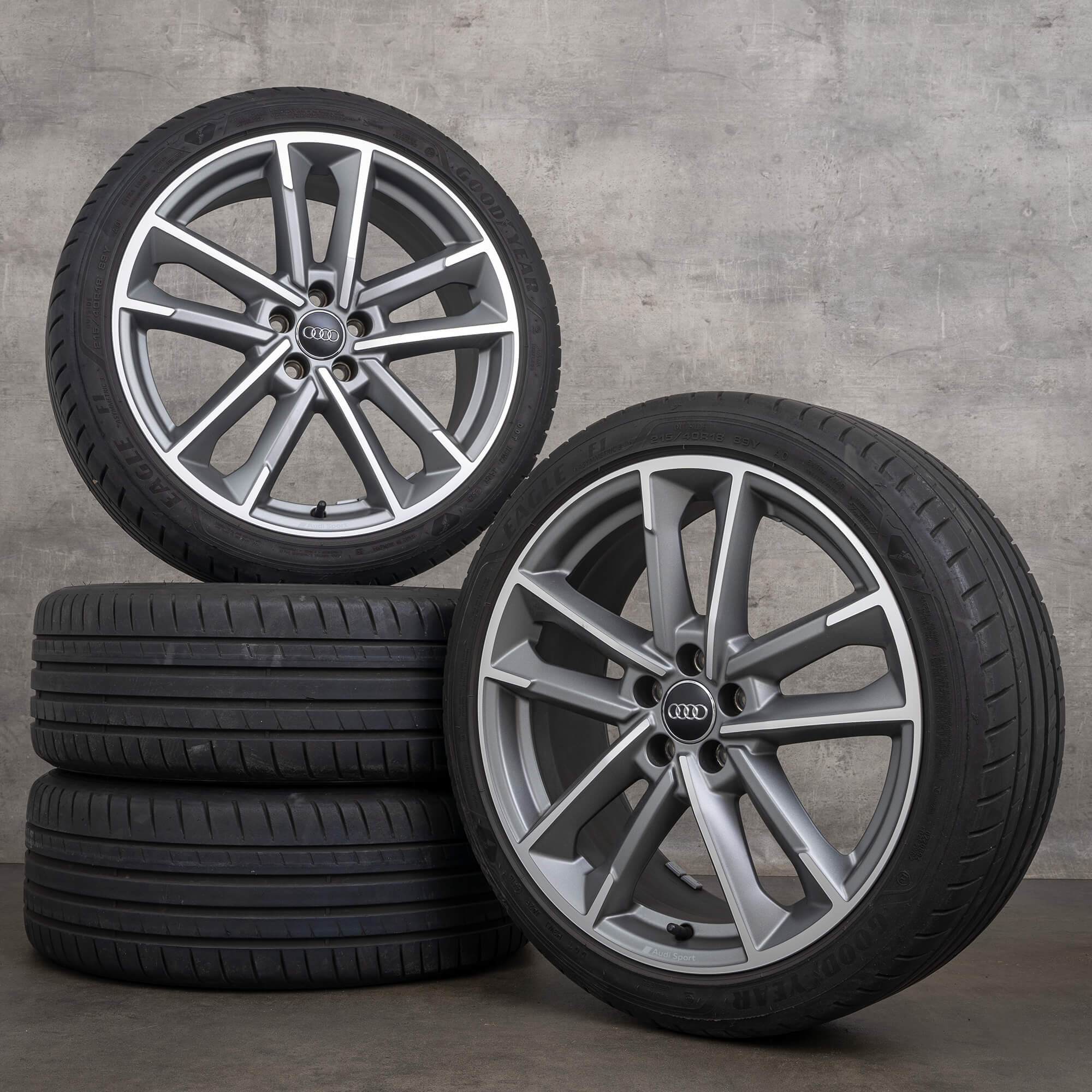 Audi A1 II GB pneus été d'origine jantes 18 pouces roues 82A601025AF