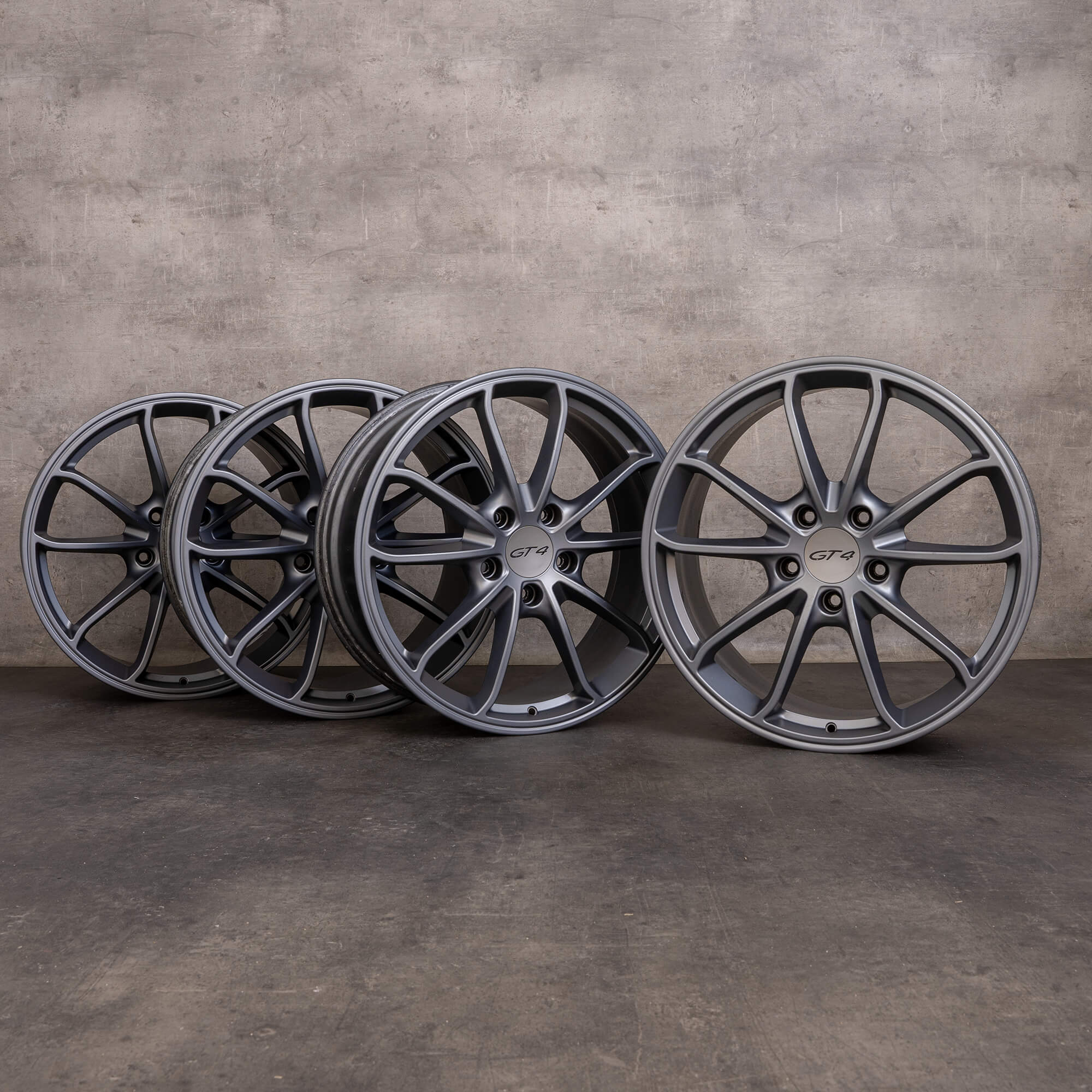 OEM Porsche Cayman GT4 Rims 20 inch 981 98136216280 98136216681 ...