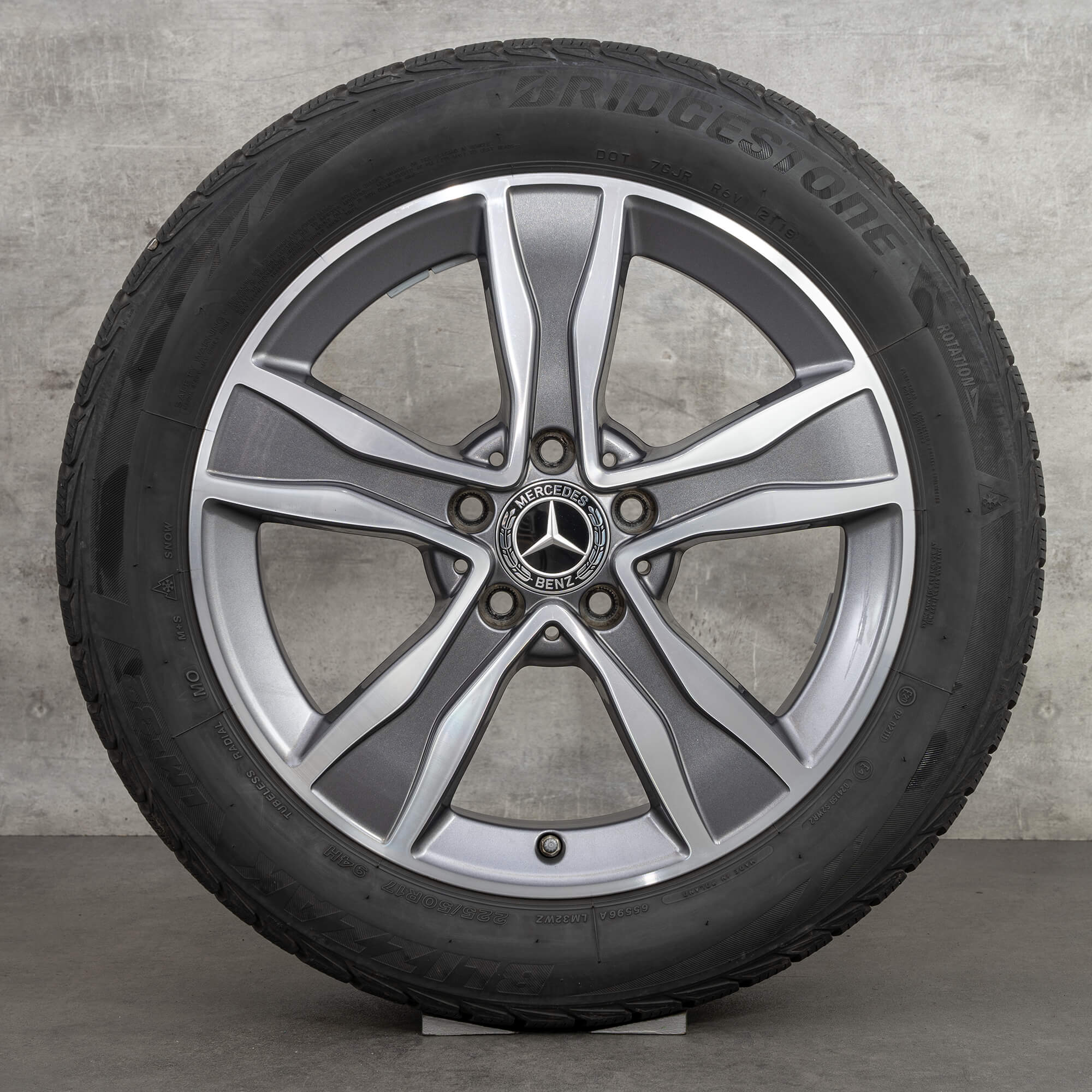 Cerchi Mercedes Benz 17 pollici Classe C W205 cerchi in alluminio ruote