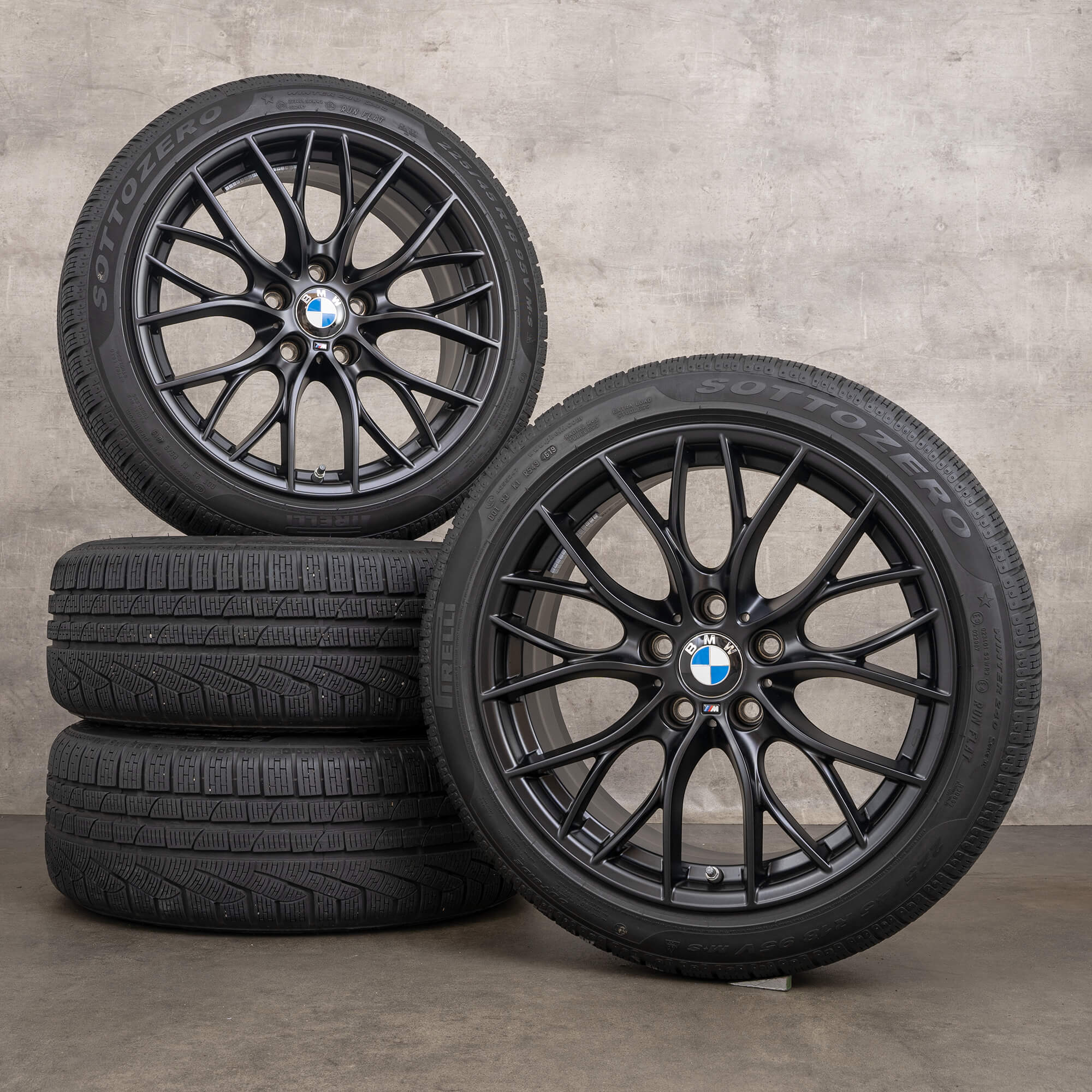 BMW 3er F30 F31 4er F32 F33 Winterreifen 18 Zoll Felgen Styling 405 M 6865157
