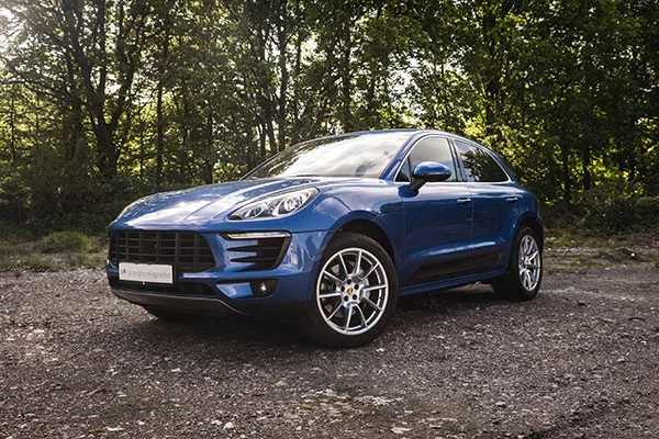 Porsche Macan mit Sommerrädern