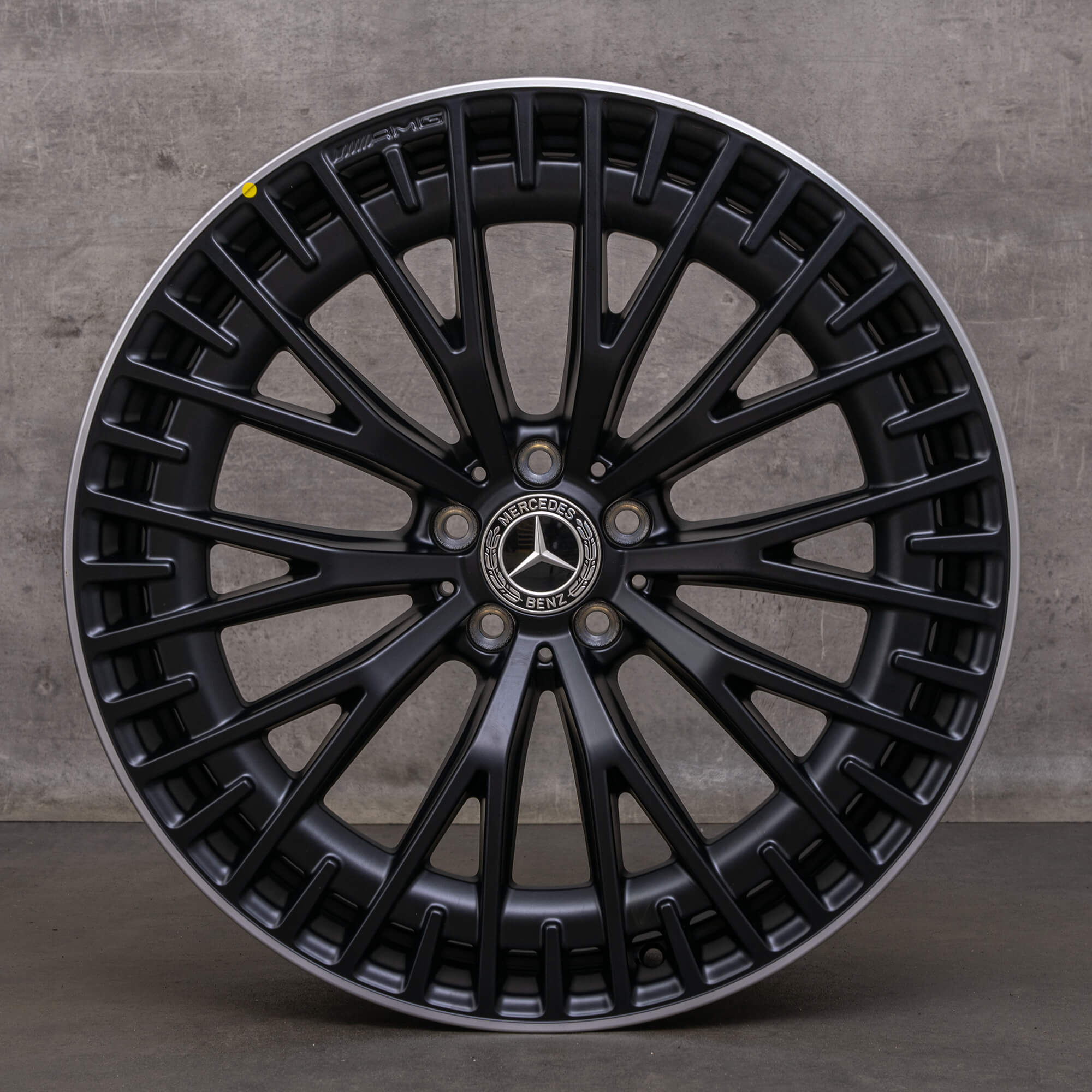Llantas originales Mercedes Benz EQS 53 AMG 21 pulgadas V297 A2974012900 negro mate alto brillo torneado NUEVO