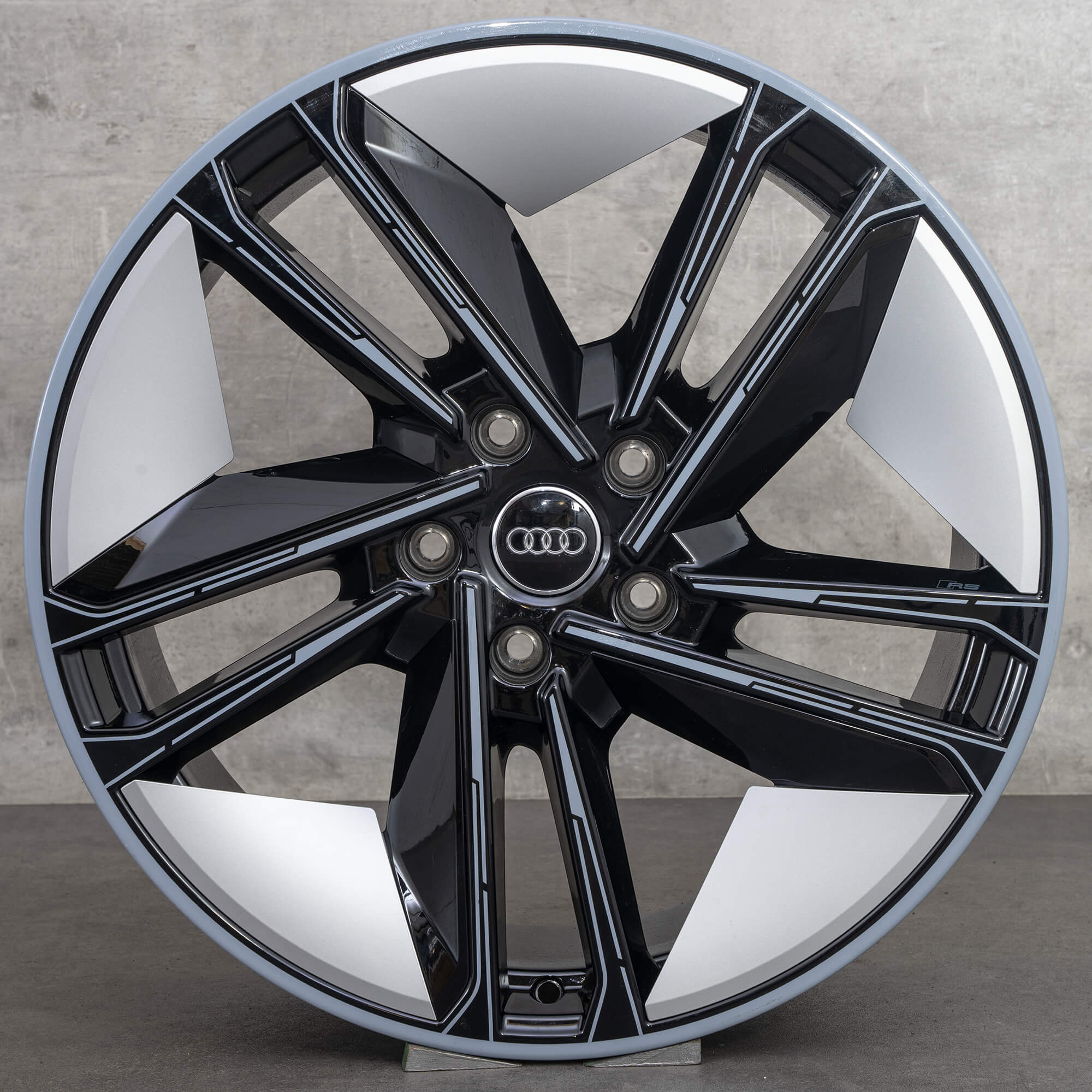 Audi 21 inch velgen e-tron GT RS FW concaaf design 4J3601025L 4J3601025M NIEUW
