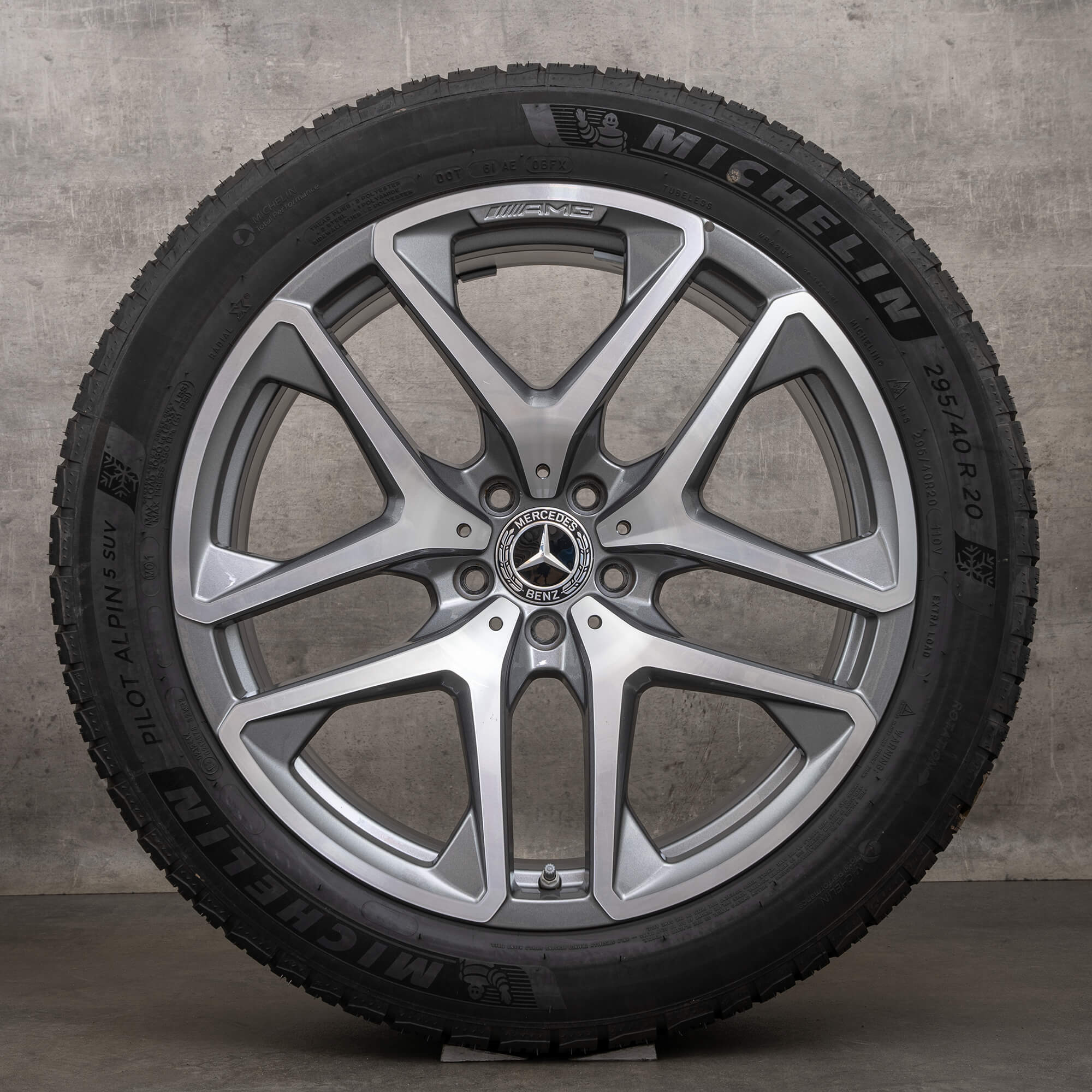 AMG Mercedes Benz GLC63 X253 C253 vinterhjul 20 tums fälgar vinterdäck