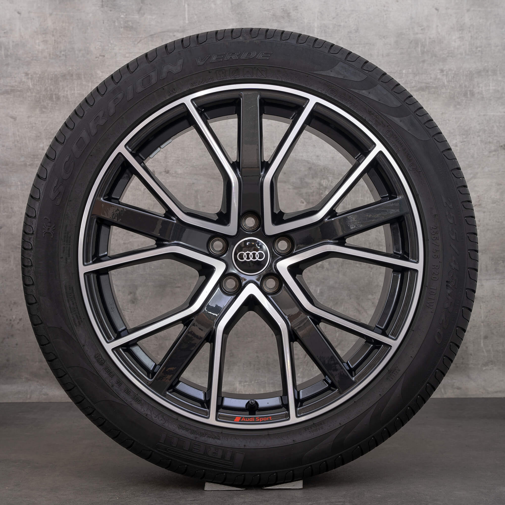 Audi 20 pouces jantes Q5 SQ5 FY alloy pneus d'été roues 80A601025BP