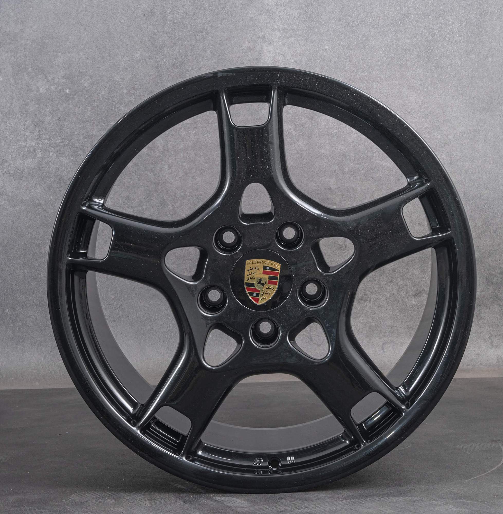 1x cerchio originale Porsche 19 pollici 997 in alluminio 11J x ET67 99736216201
