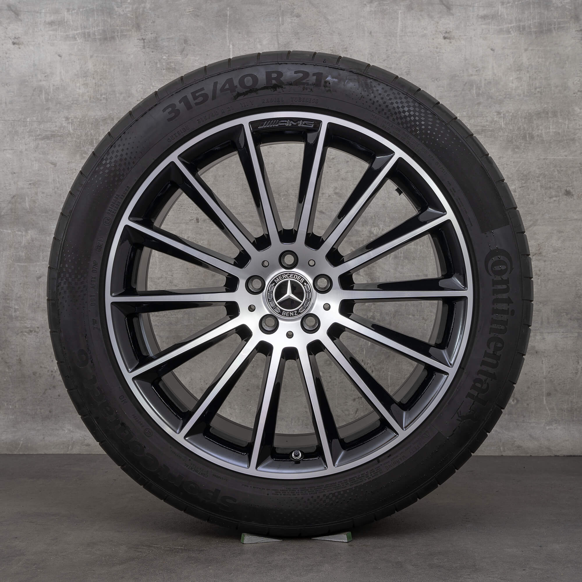 Mercedes Benz 21 inch AMG rims GLE W167 V167 summer wheels tires