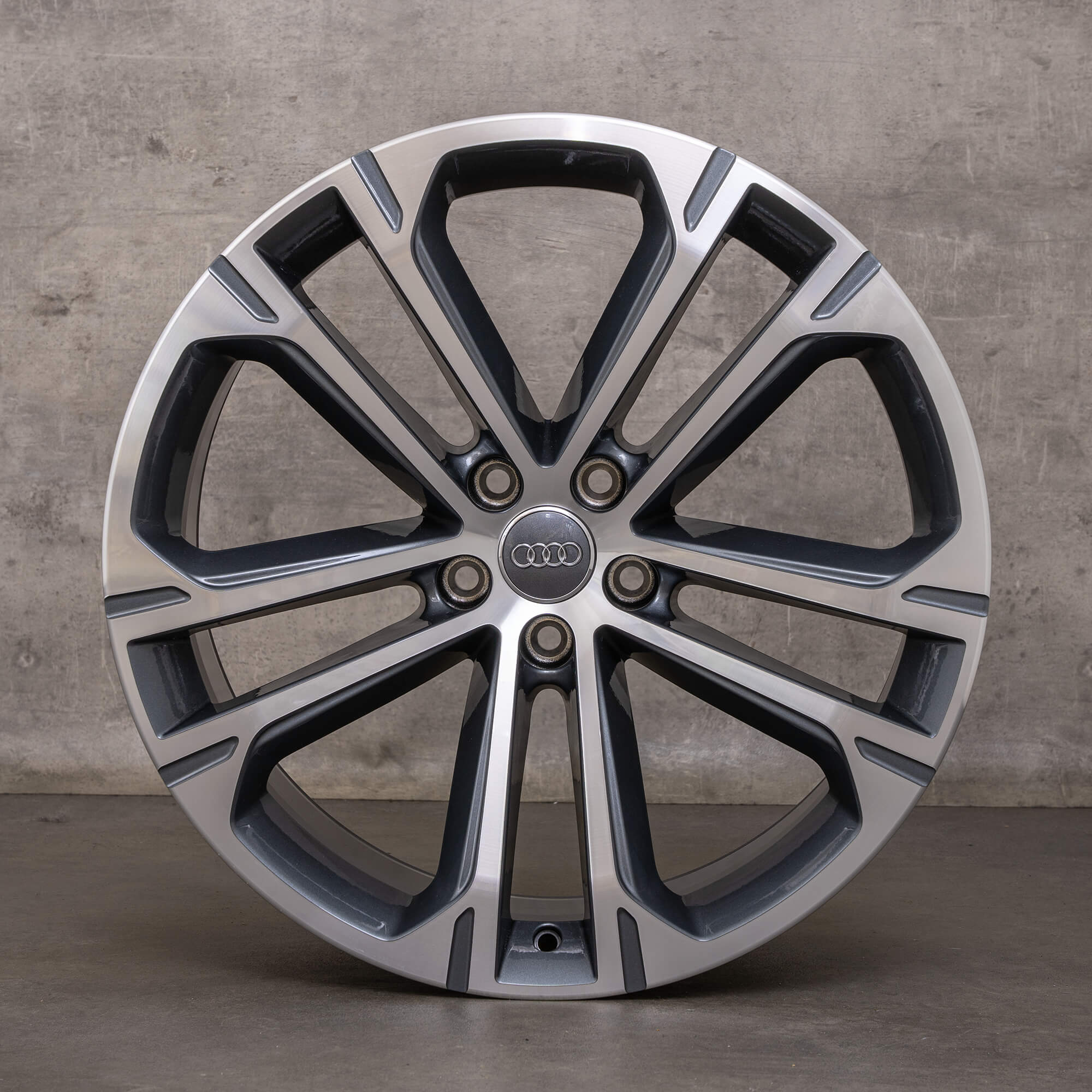 Jantes d'origine Audi Q7 SQ7 4M 4M0601025EA anthracite brillant